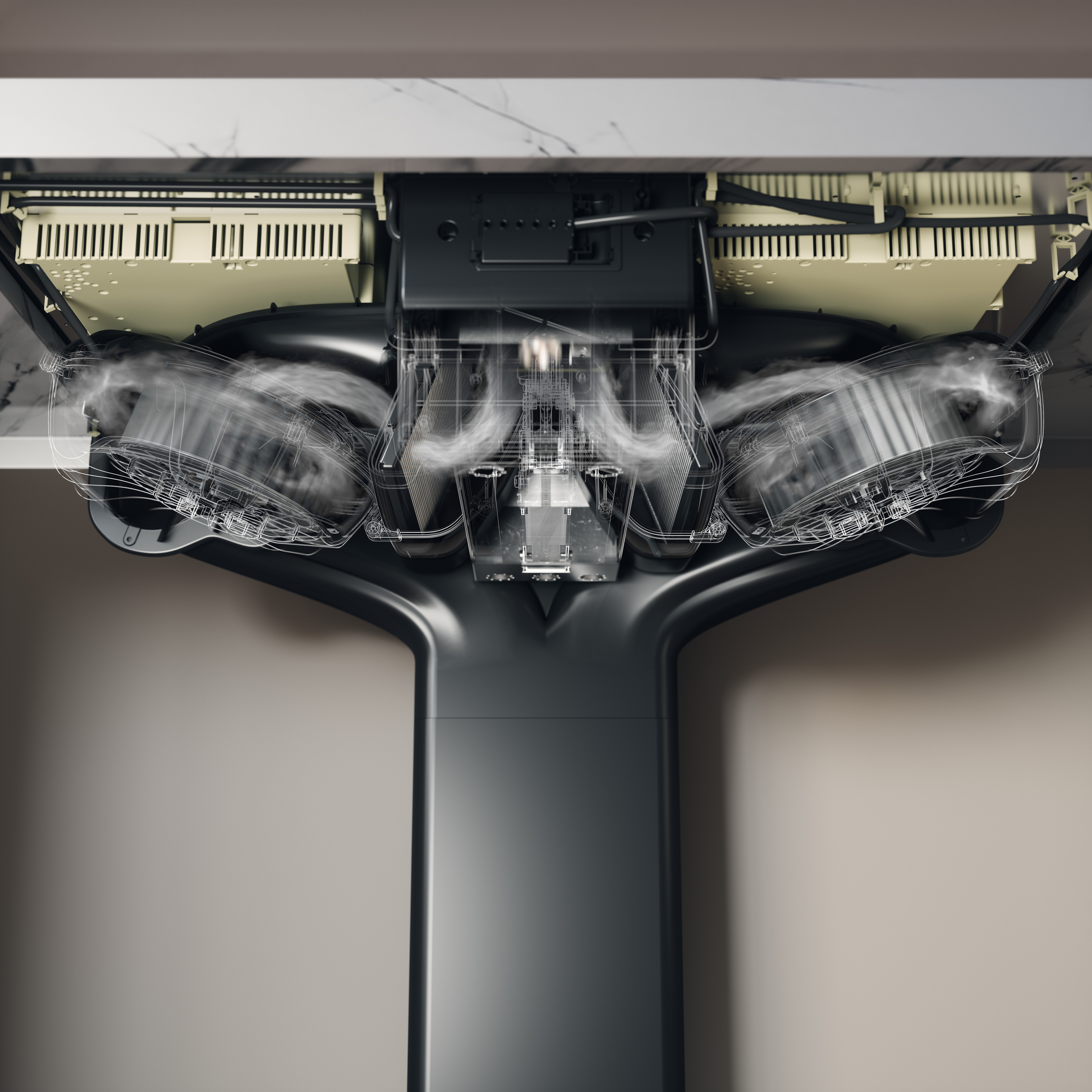 Asko HIHD854MM 90cm 4 Zone Hood-in hob, Celsius Induction - Black thumbnail image