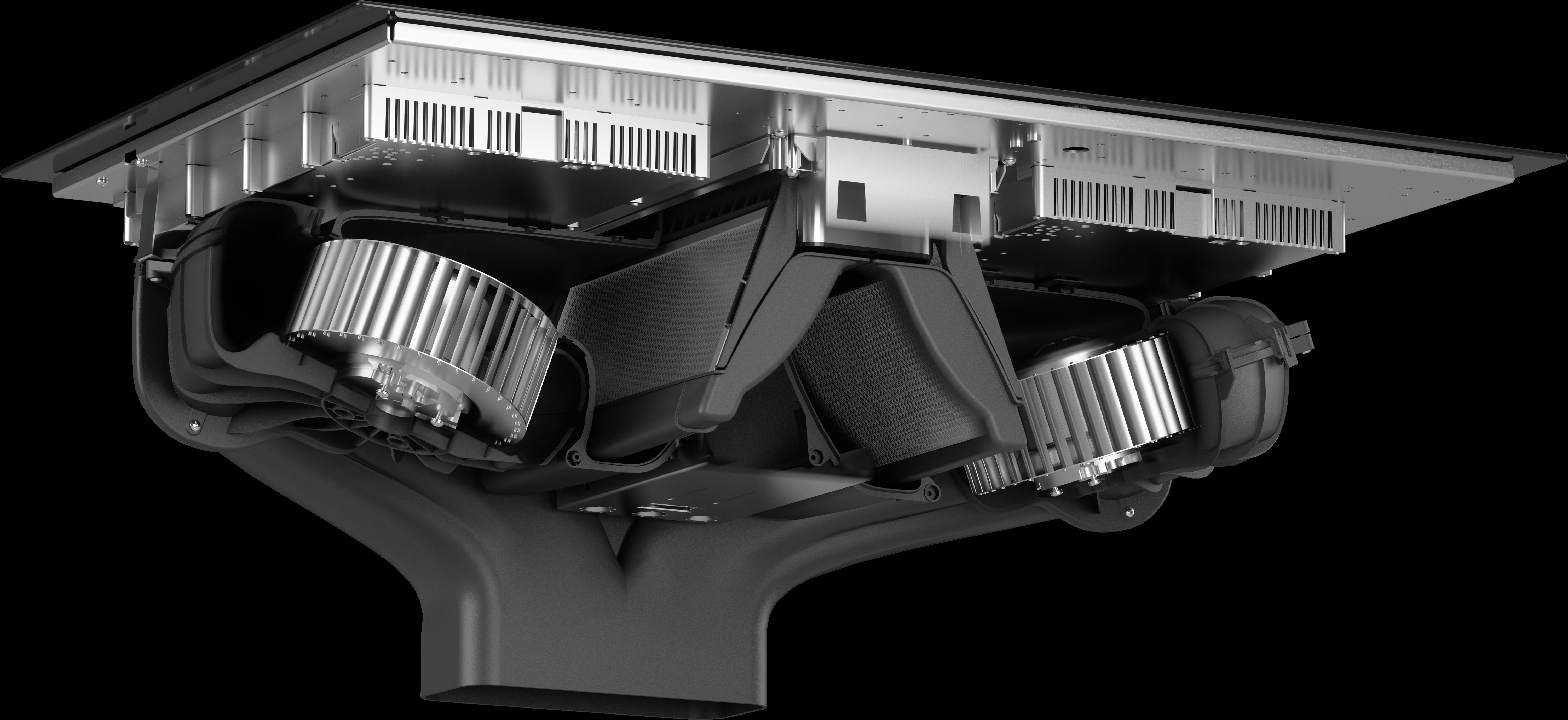 Asko HIHD854MM 90cm 4 Zone Hood-in hob, Celsius Induction - Black thumbnail image