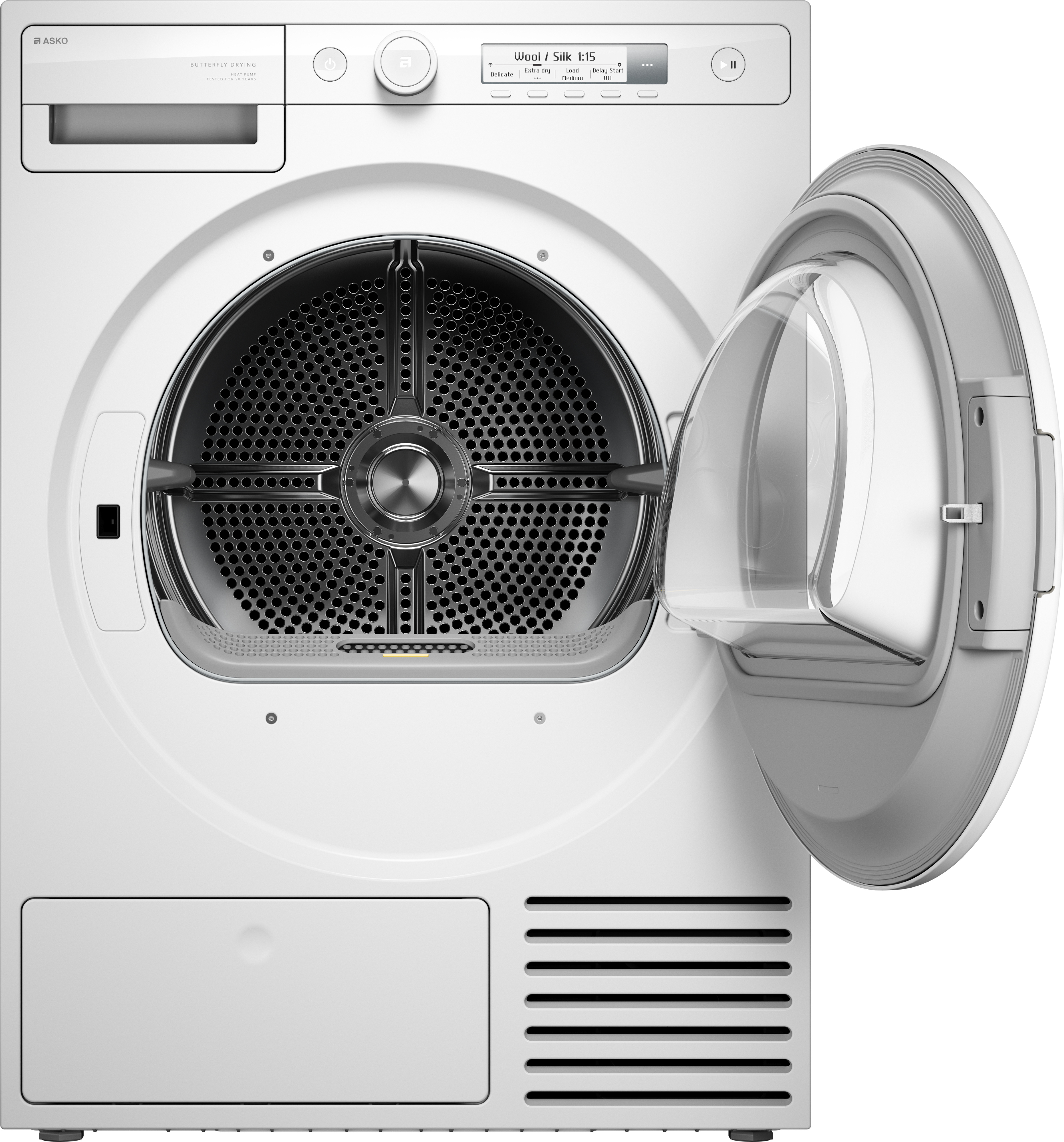 ASKO T108HW.UK  8kg Heat Pump Tumble Dryer - White thumbnail image