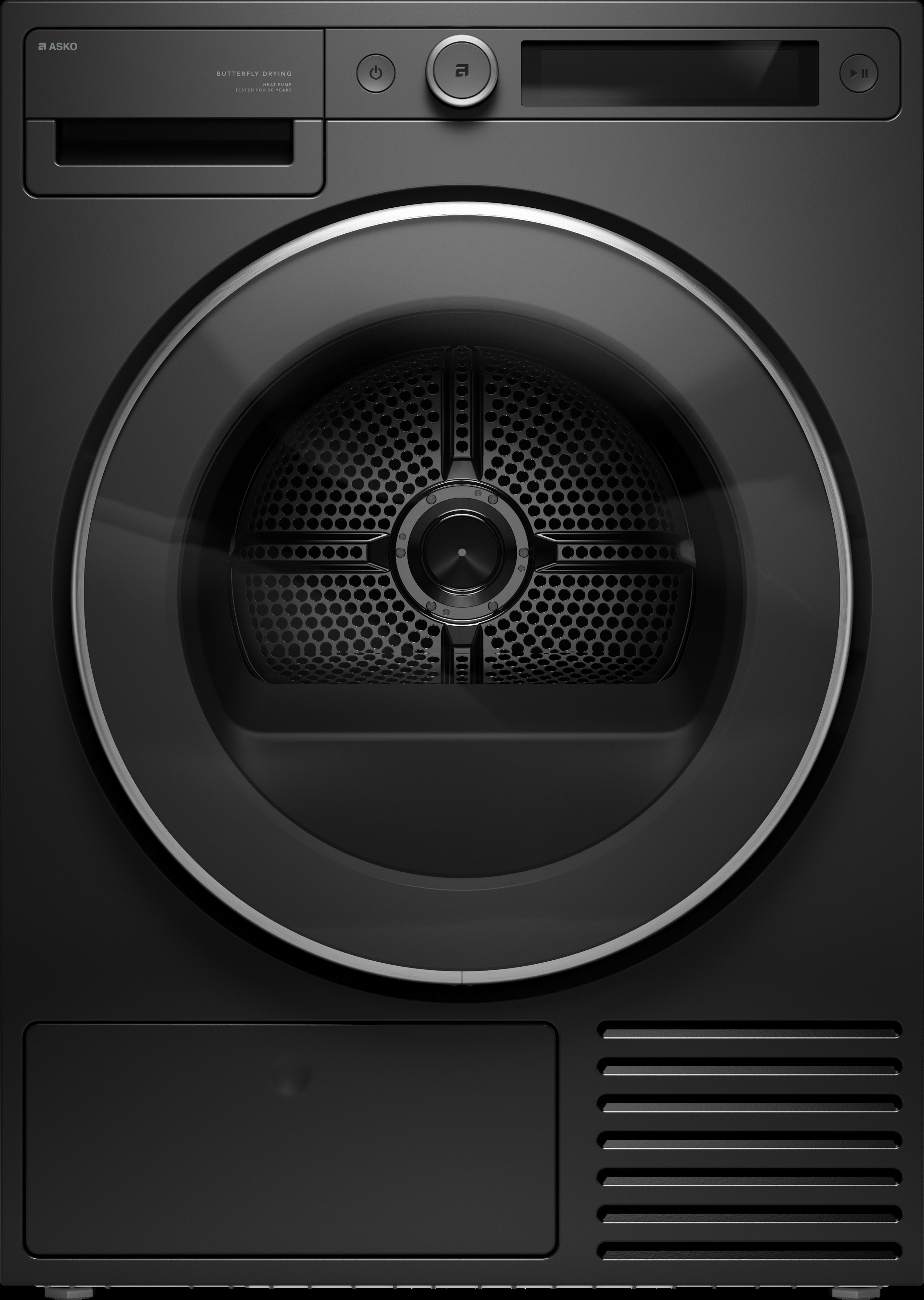 ASKO T509HRG.UK 9kg Heatpump Tumble Dryer - Graphite Black thumbnail image