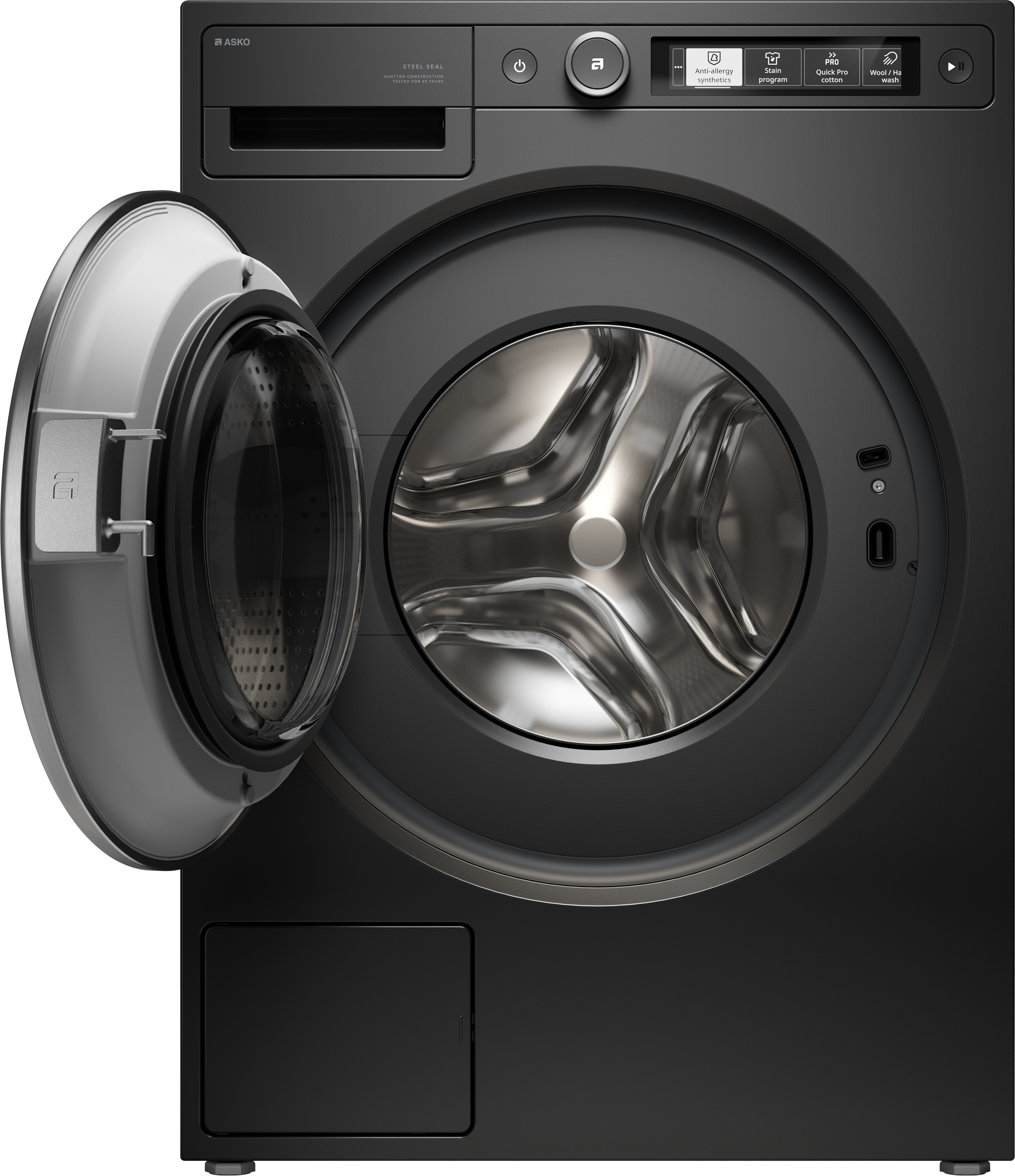 ASKO W5096RG.UK 9kg 1600 Spin Washing Machine - Graphite Black thumbnail image