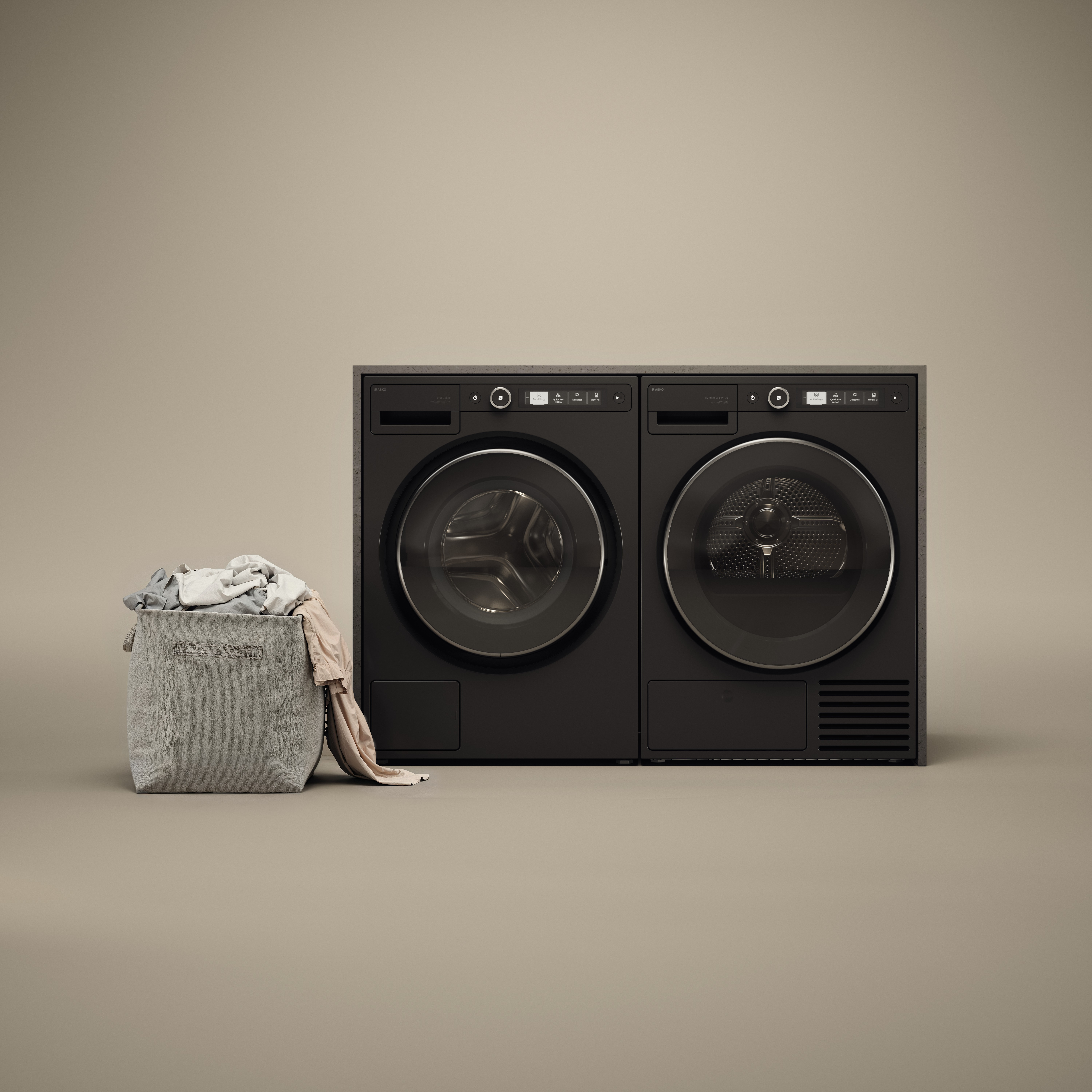 ASKO W5096RG.UK 9kg 1600 Spin Washing Machine - Graphite Black thumbnail image