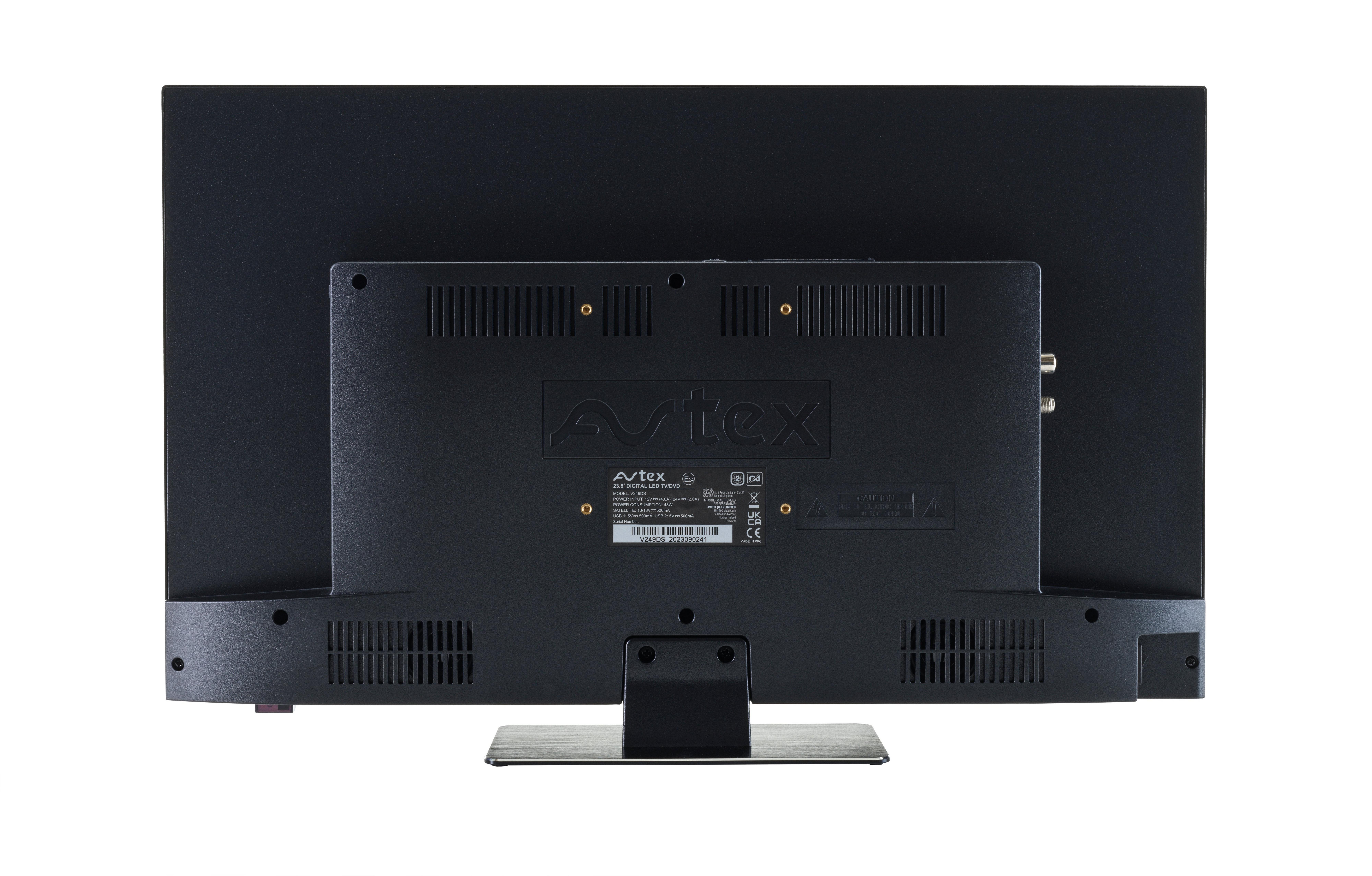 Avtex V249DS 23.8" 12/24 /240 volt Full HD LED TV with integrated DVD player thumbnail image