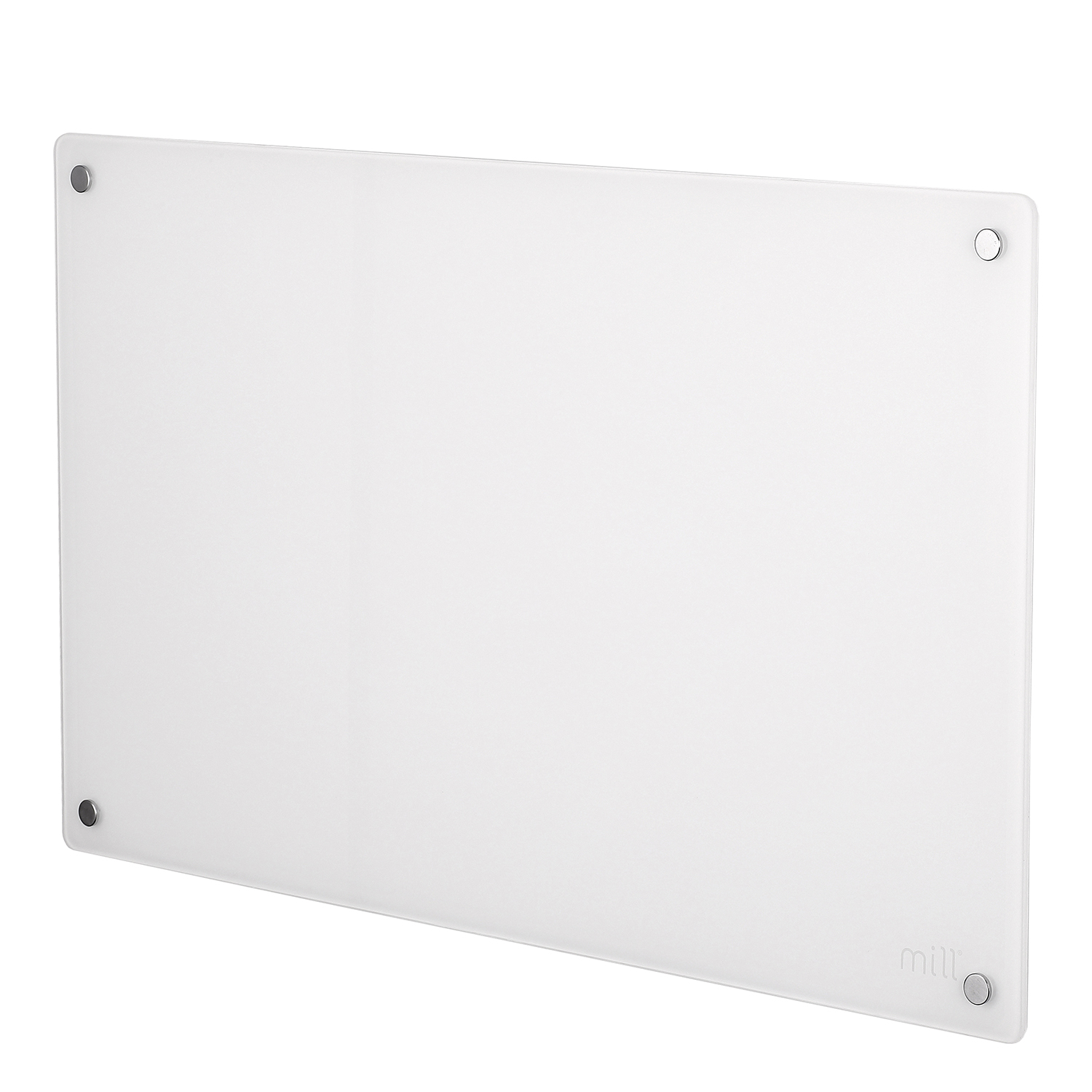 Mill Heating - 600w Glass Front Panel Heater WiFi - White/Glass thumbnail image