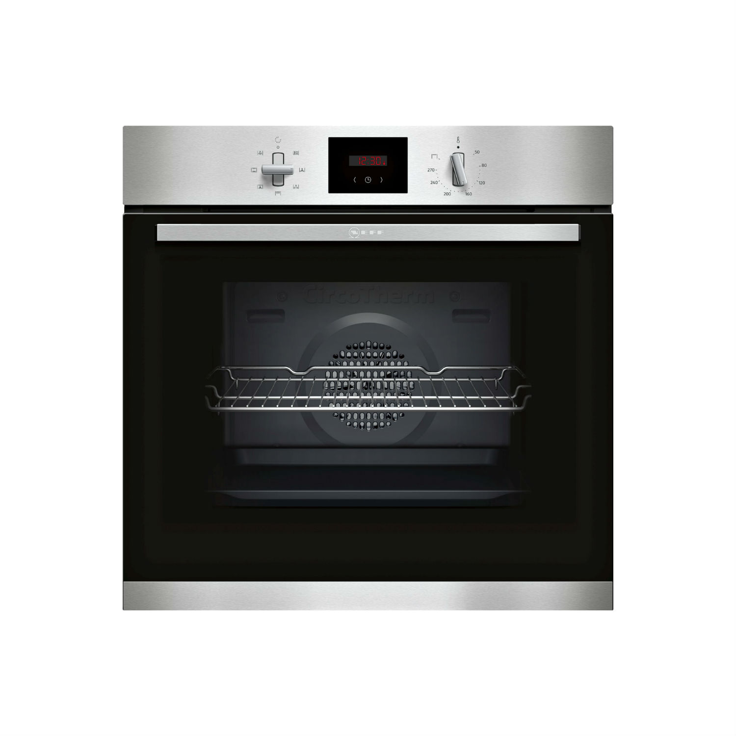 NEFF B1GCC0AN0B 56cm Built In Electric Single Oven - Stainless Steel thumbnail image
