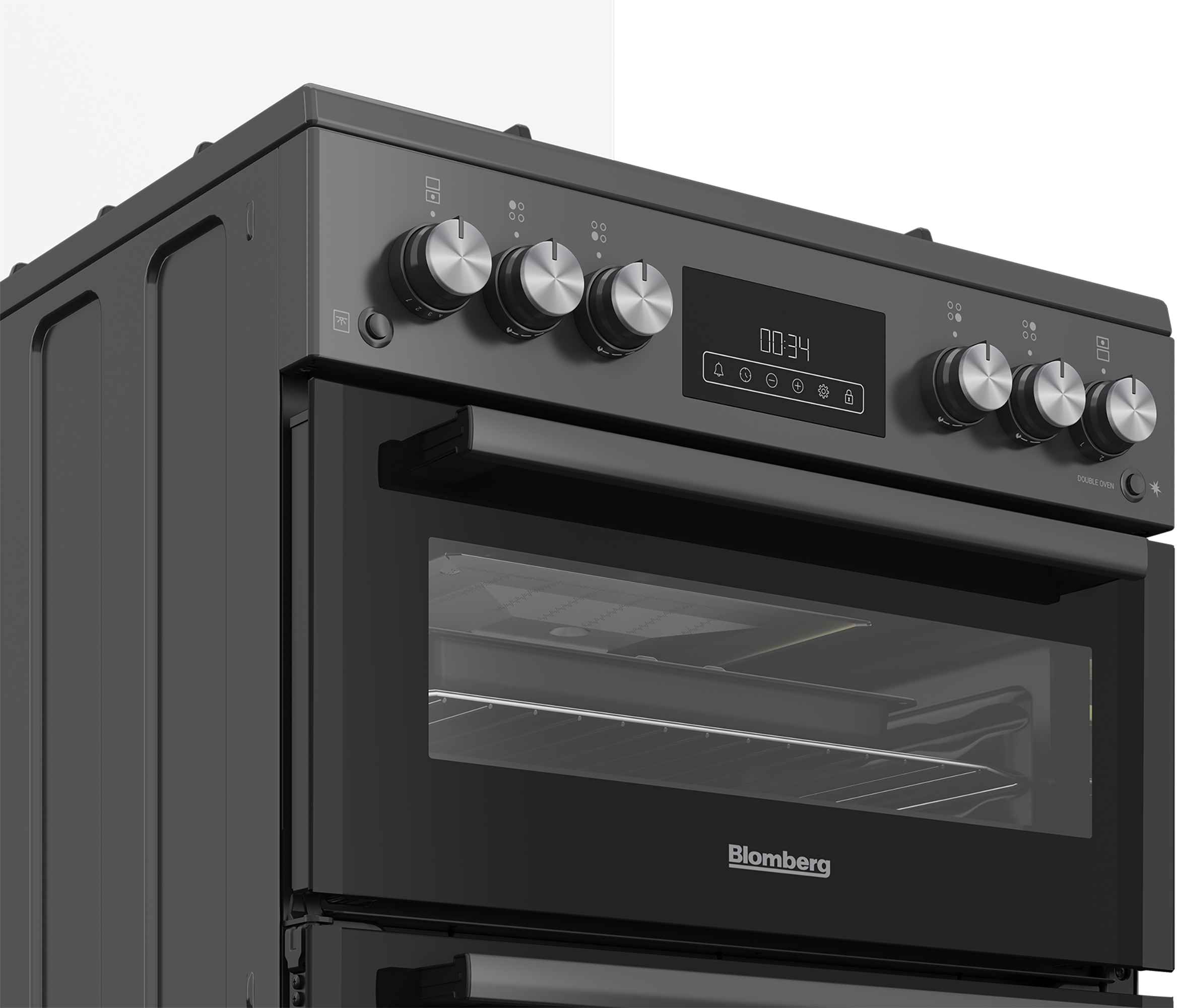 Blomberg GGRN655N 60cm Double Oven Gas Cooker with Gas Hob  thumbnail image