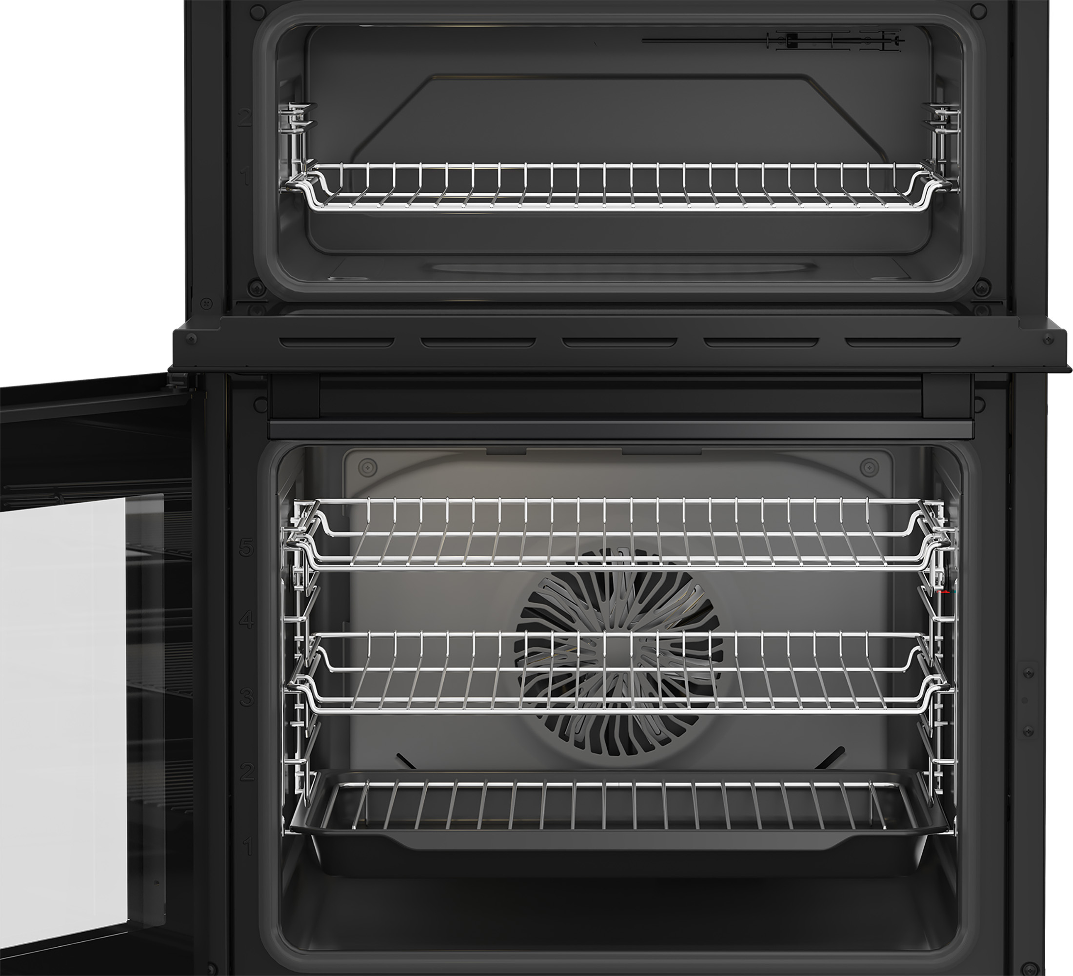 Blomberg HIRN651N 60cm Double Oven Electric Cooker with Induction Hob  thumbnail image