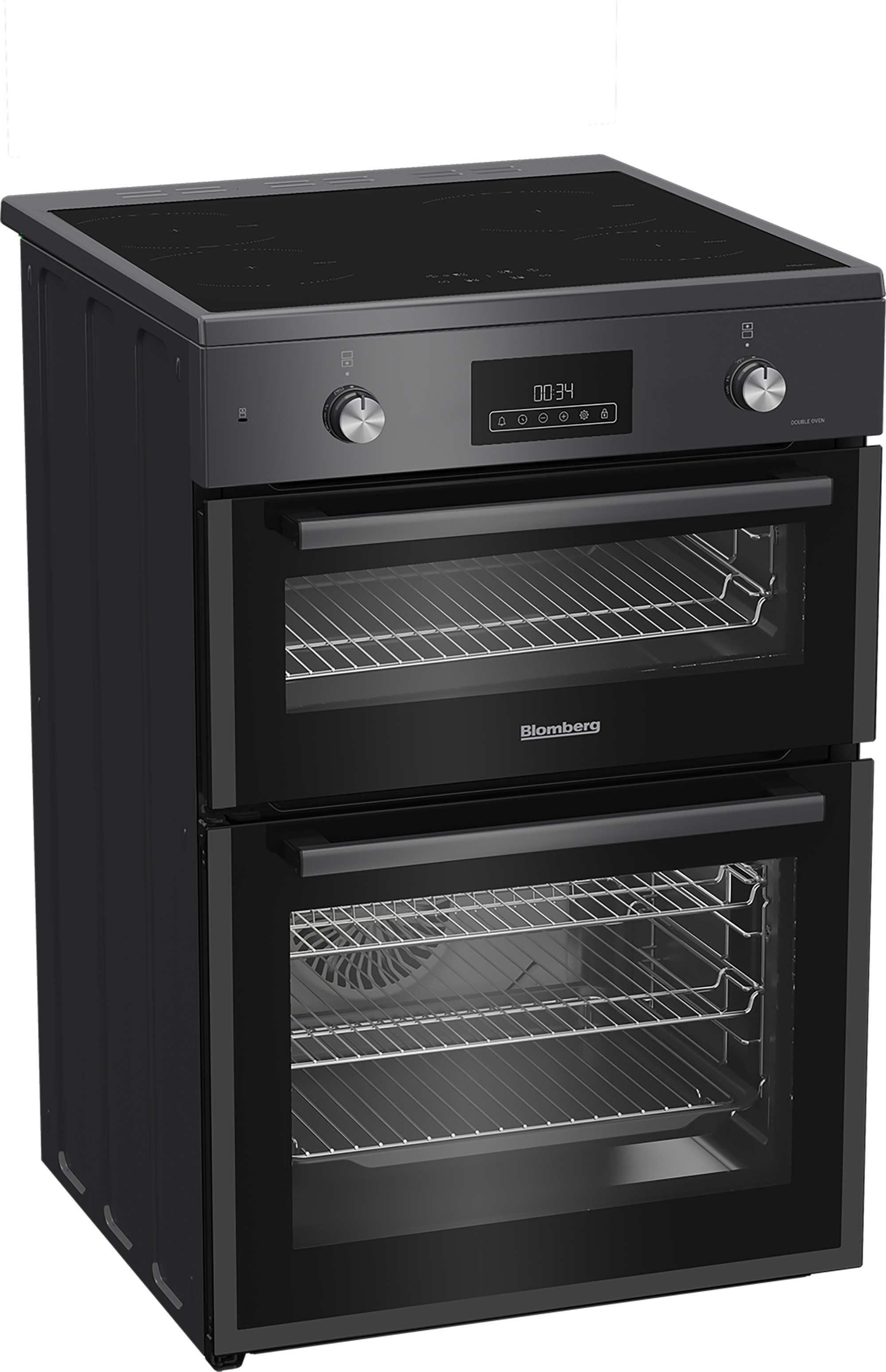 Blomberg HIRN651N 60cm Double Oven Electric Cooker with Induction Hob  thumbnail image
