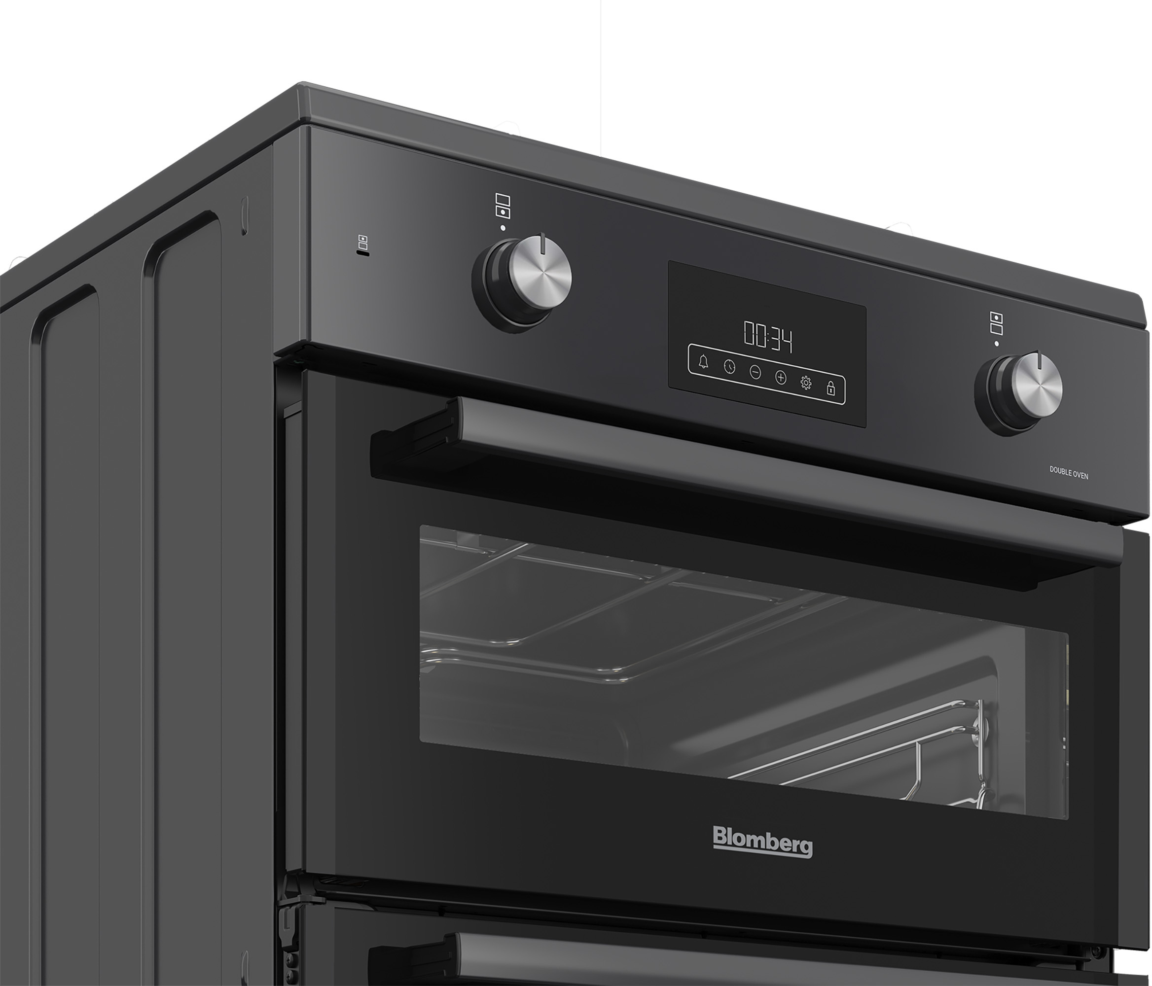 Blomberg HIRN651N 60cm Double Oven Electric Cooker with Induction Hob  thumbnail image