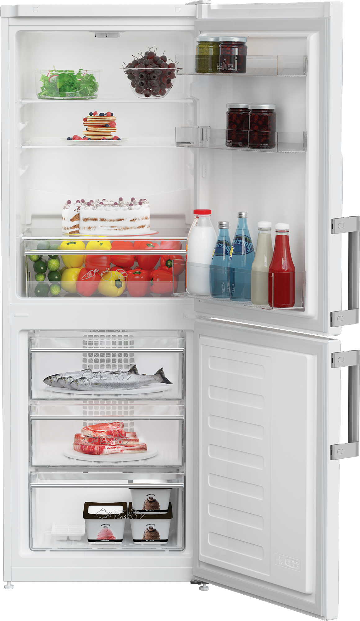 Blomberg KGM4524 54cm 50/50 Frost Free Fridge Freezer thumbnail image