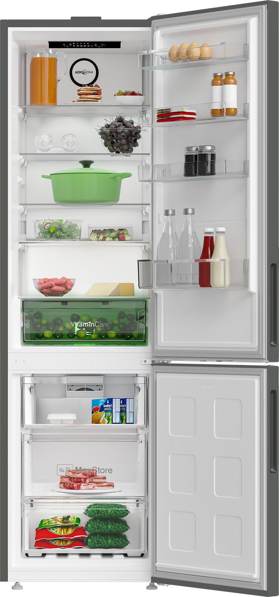Blomberg KND24075VG 59.5cm 70/30 Frost Free Fridge Freezer - Graphite thumbnail image