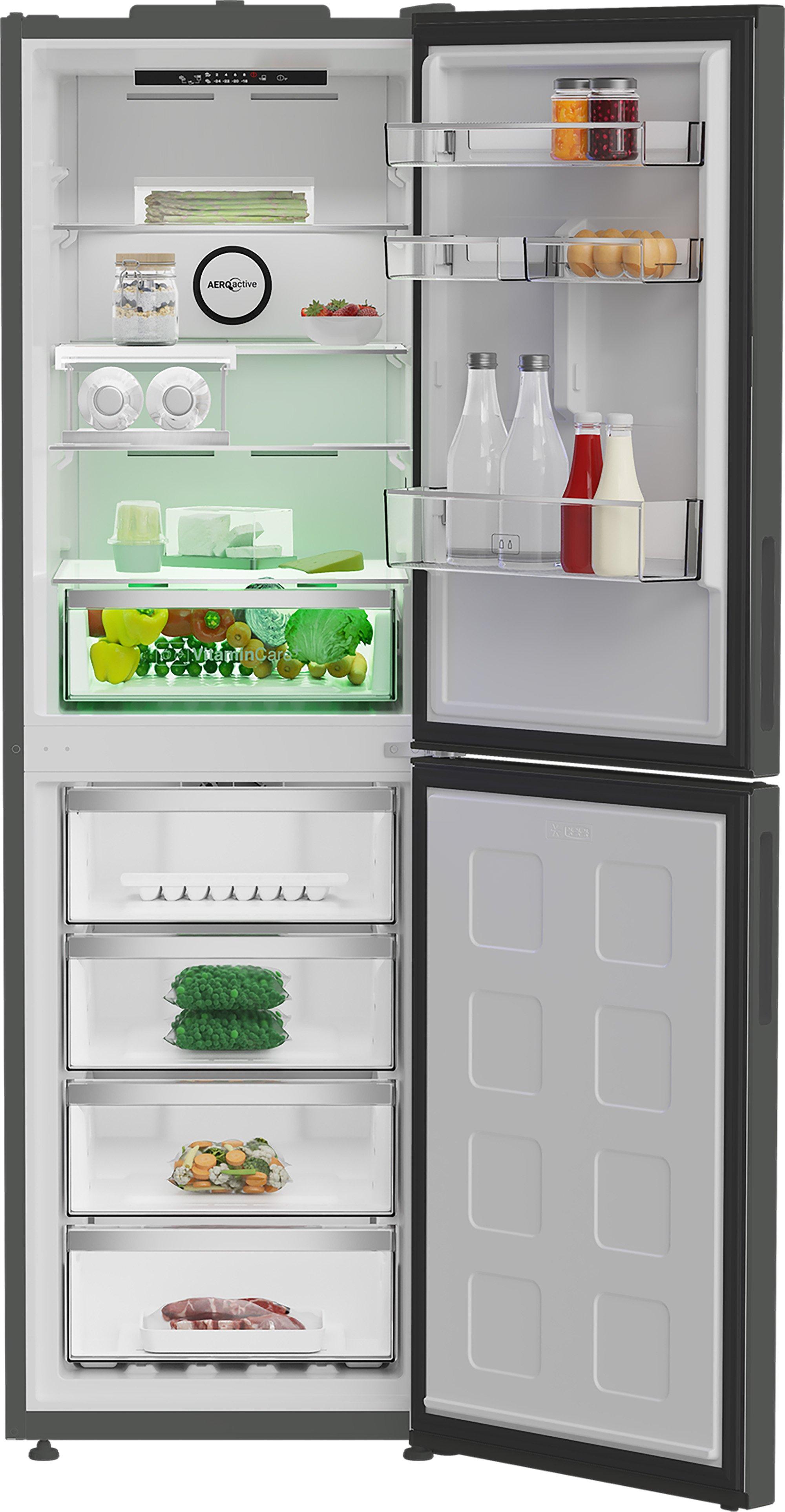 Blomberg VitaminCare+ KND24692VG  59.7cm 50/50 Total No Frost AeroActive  Fridge Freezer - Graphite thumbnail image