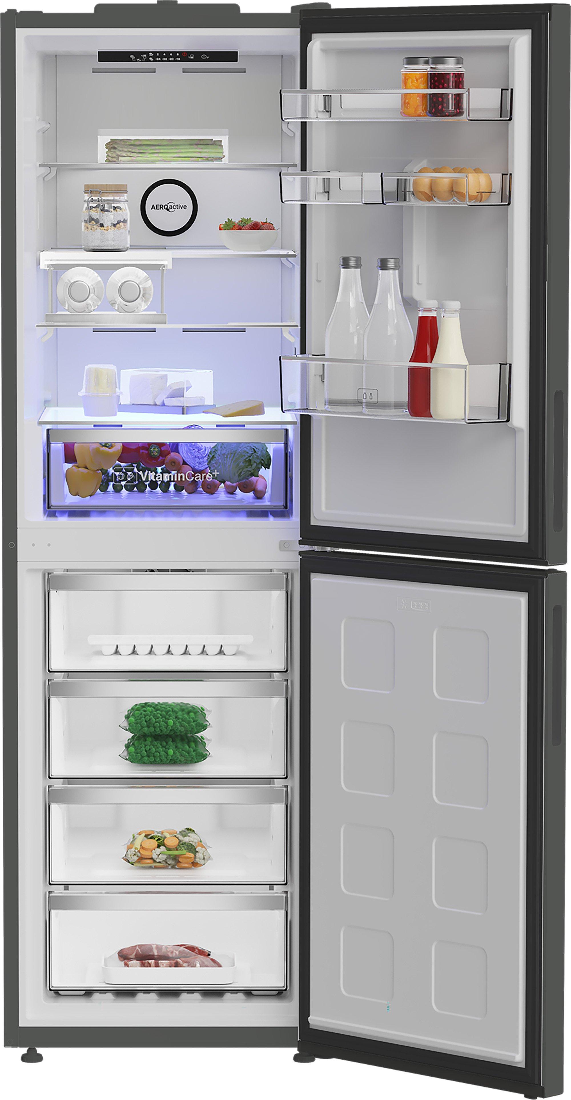 Blomberg VitaminCare+ KND24692VG  59.7cm 50/50 Total No Frost AeroActive  Fridge Freezer - Graphite thumbnail image