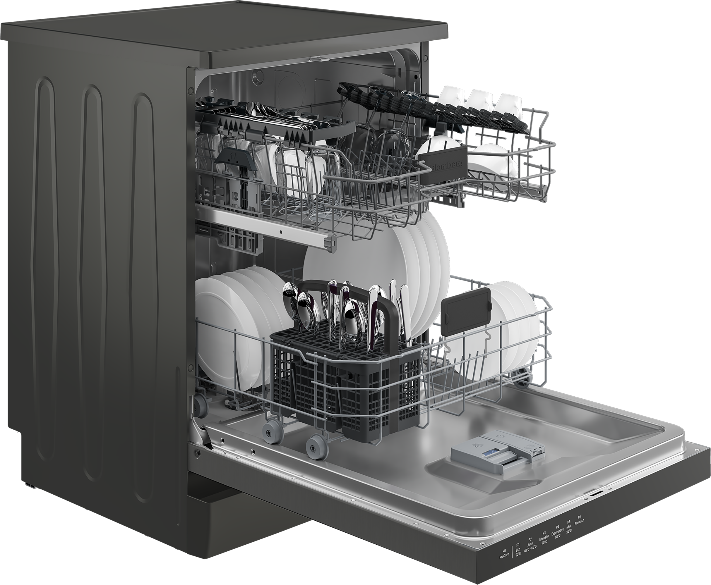 Blomberg LDF42320G Full Size Dishwasher - Graphite - 14 Place Settings thumbnail image