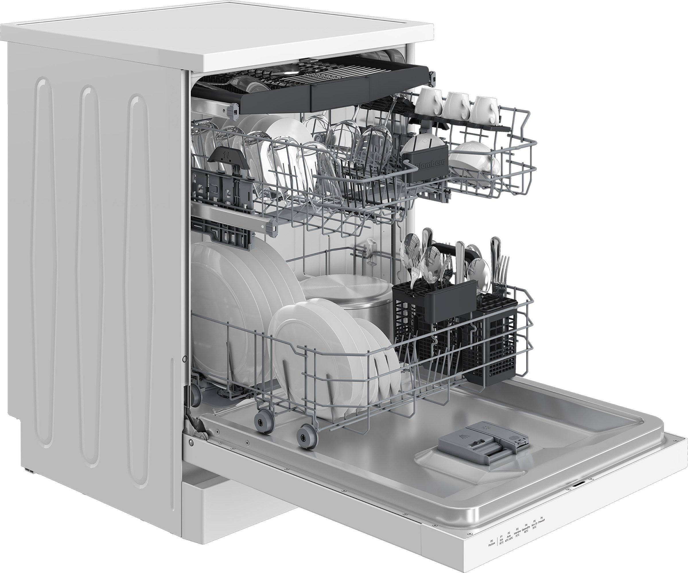 Blomberg LDF52320W Full Size Freestanding Dishwasher - White thumbnail image
