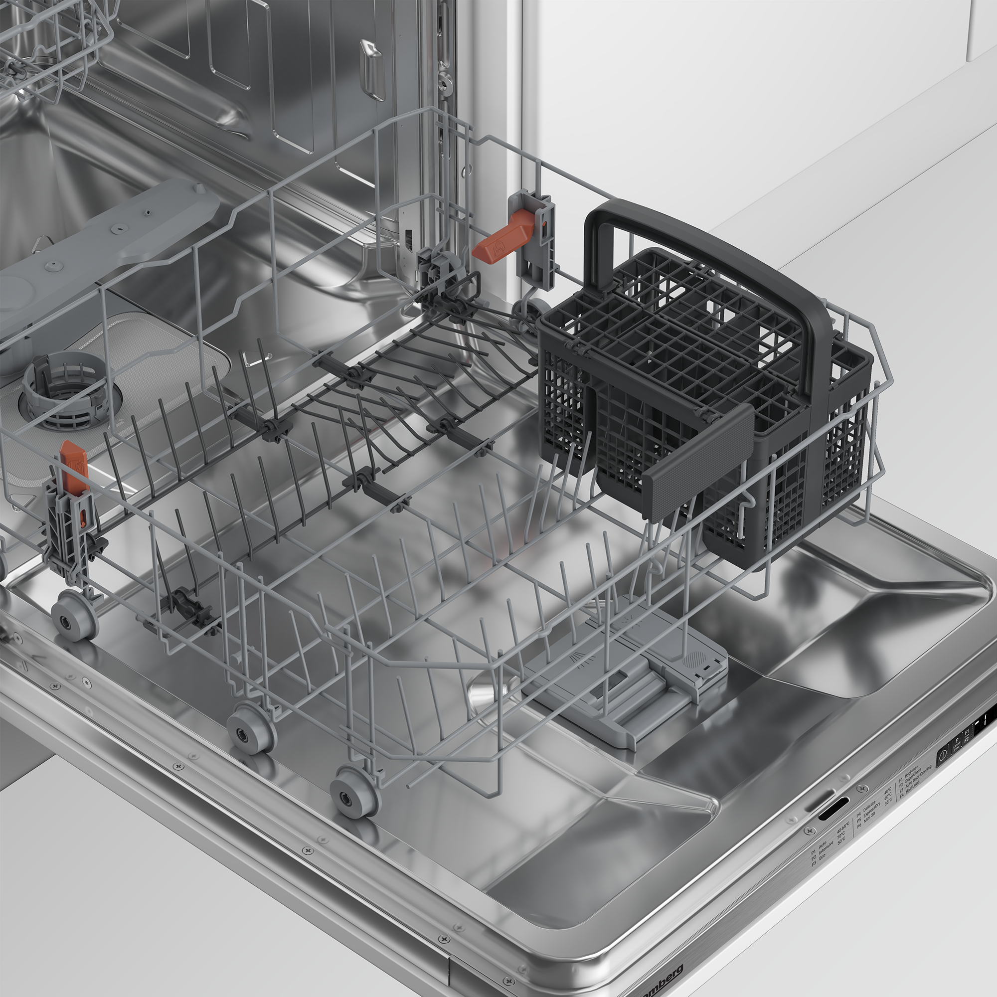 Blomberg LDV42420 Integrated Full Size Dishwasher with SuperGloss - Fixed Hinge - 14 Place Settings thumbnail image