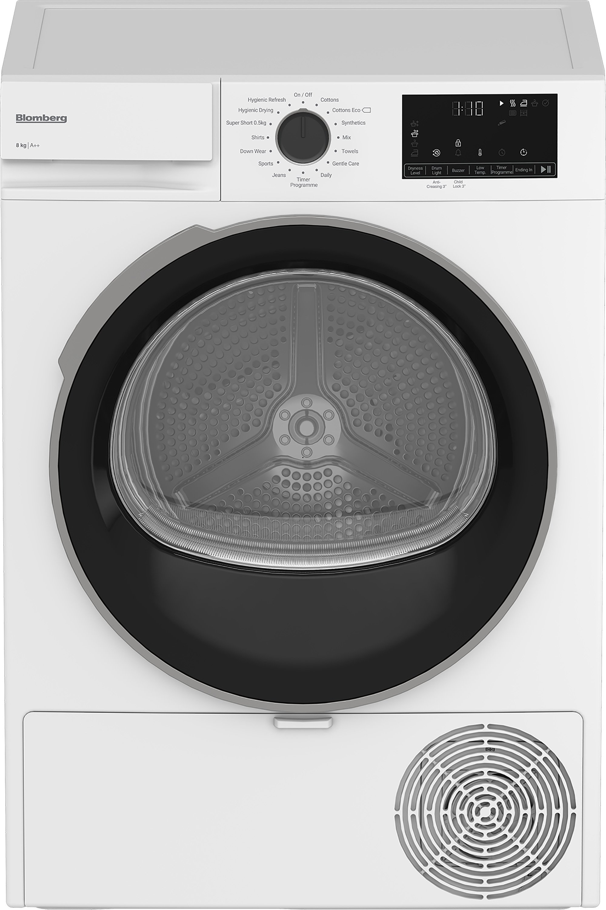 Blomberg LTA18320W 8kg Heat Pump Tumble Dryer - White thumbnail image