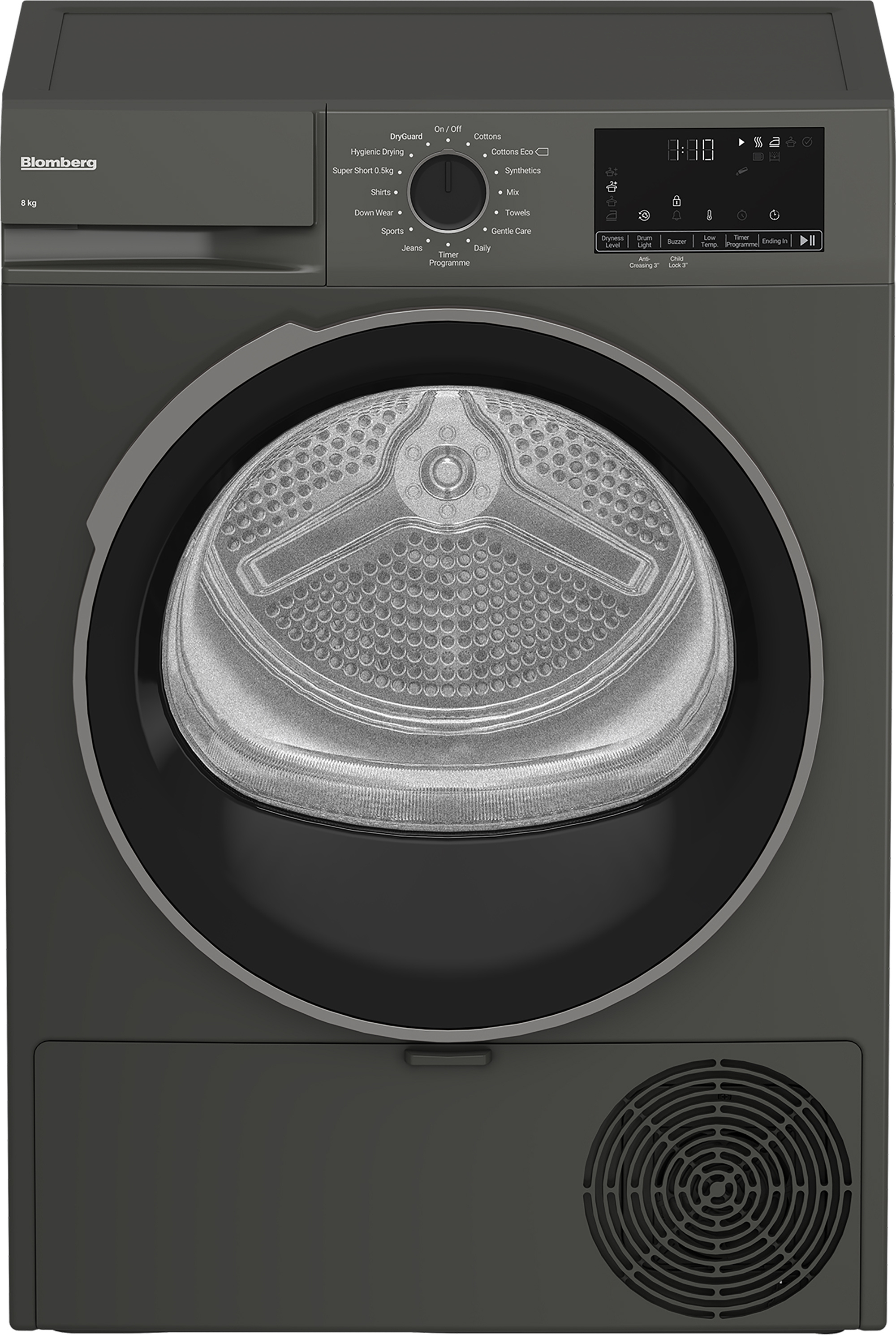 Blomberg LTA18321G 8kg Heat Pump Tumble Dryer - Graphite thumbnail image