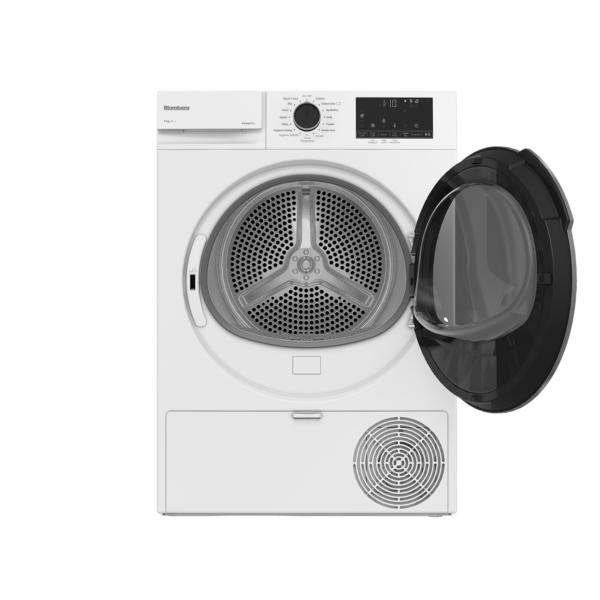 Blomberg LTAH39420W 9kg Heat Pump Tumble Dryer - White thumbnail image