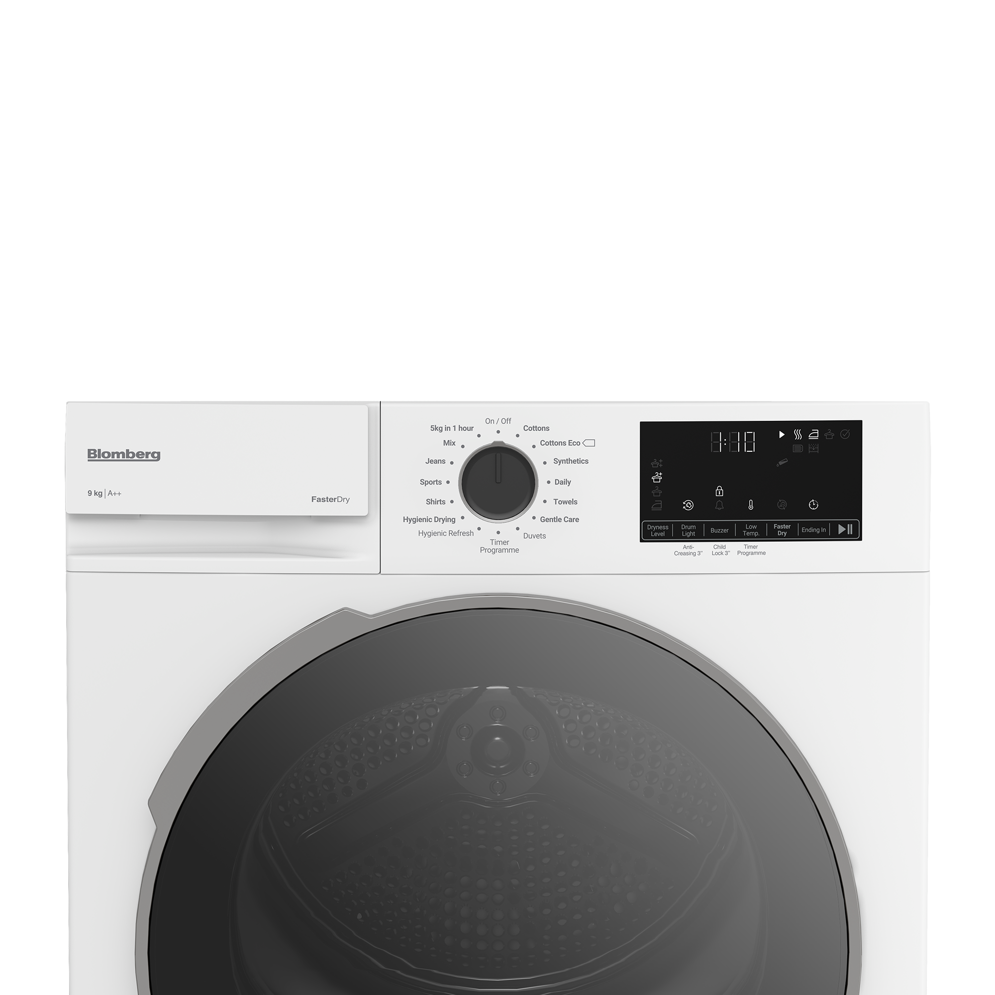 Blomberg LTAH39420W 9kg Heat Pump Tumble Dryer - White thumbnail image