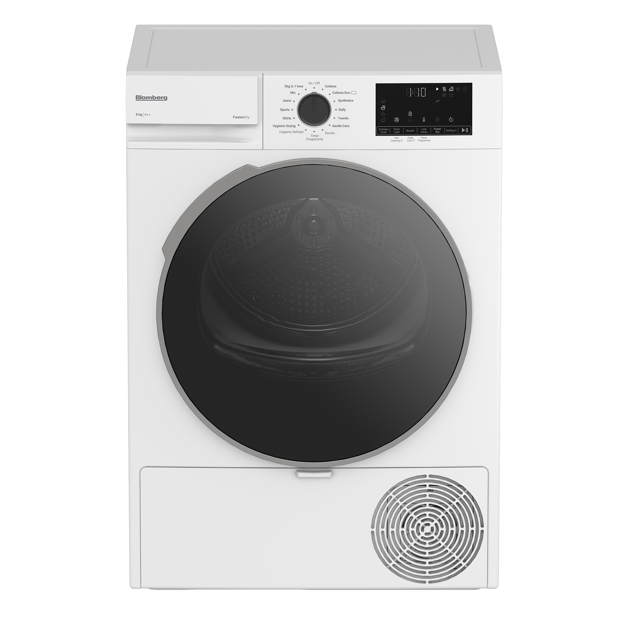 Blomberg LTAH39420W 9kg Heat Pump Tumble Dryer - White thumbnail image