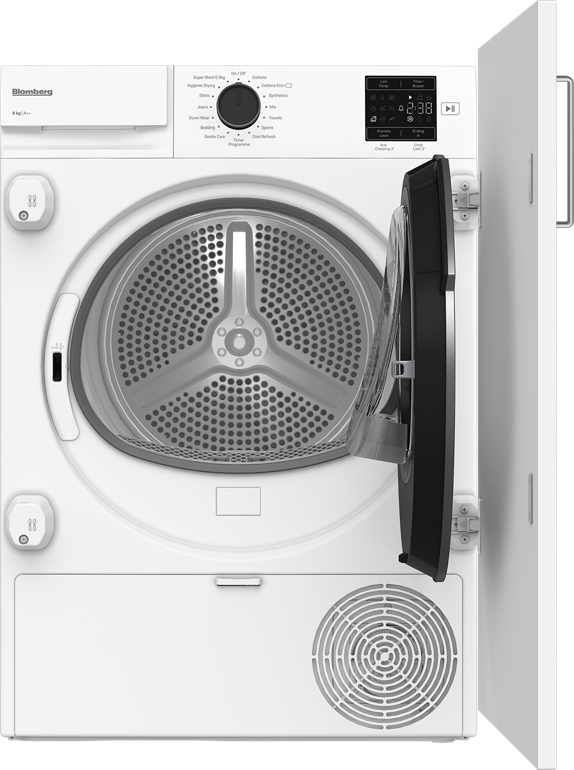 Blomberg LTDIP08310 8kg Integrated Heat Pump Tumble Dryer - White thumbnail image