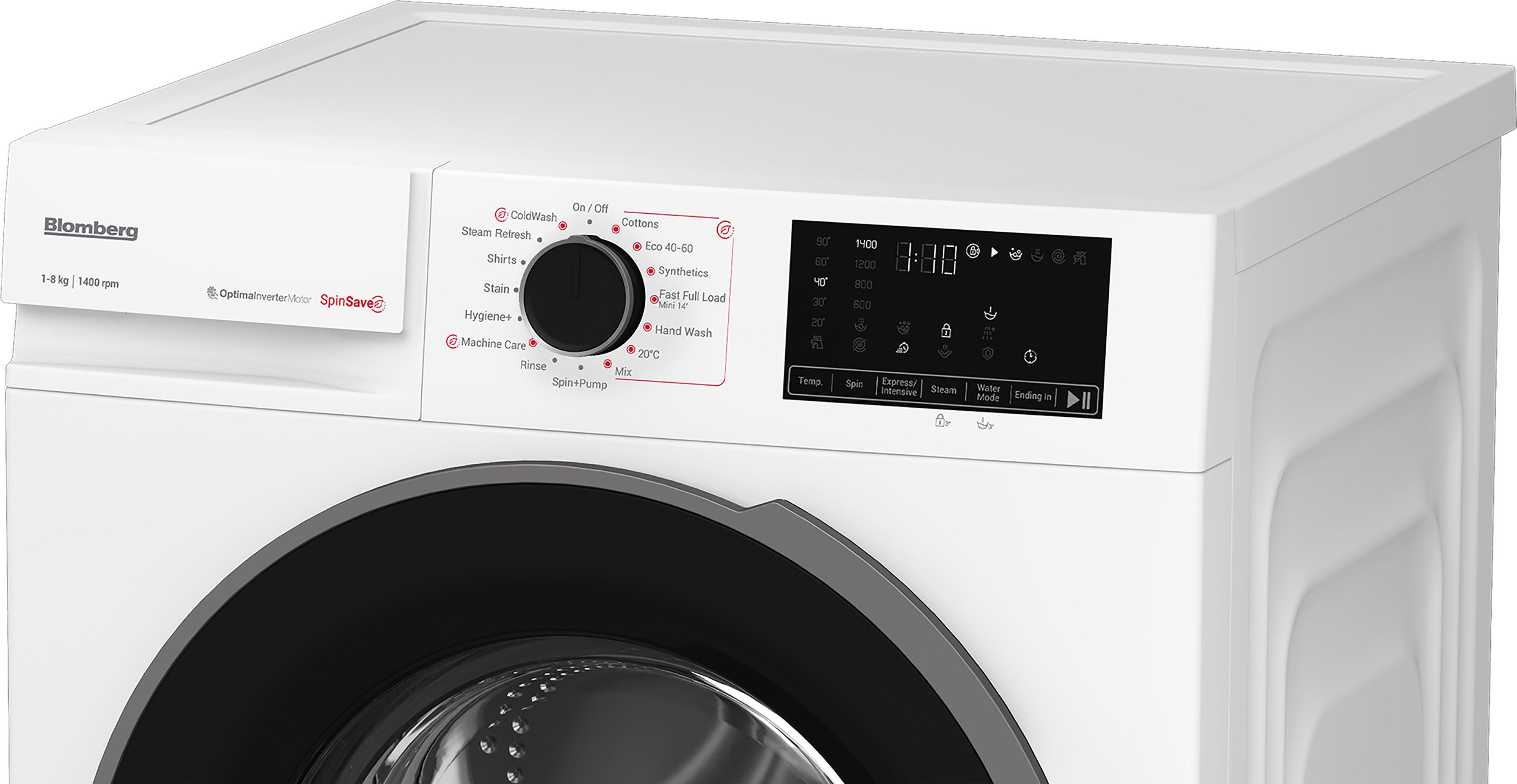 Blomberg LWA18461W 8kg 1400 Spin Washing Machine  thumbnail image
