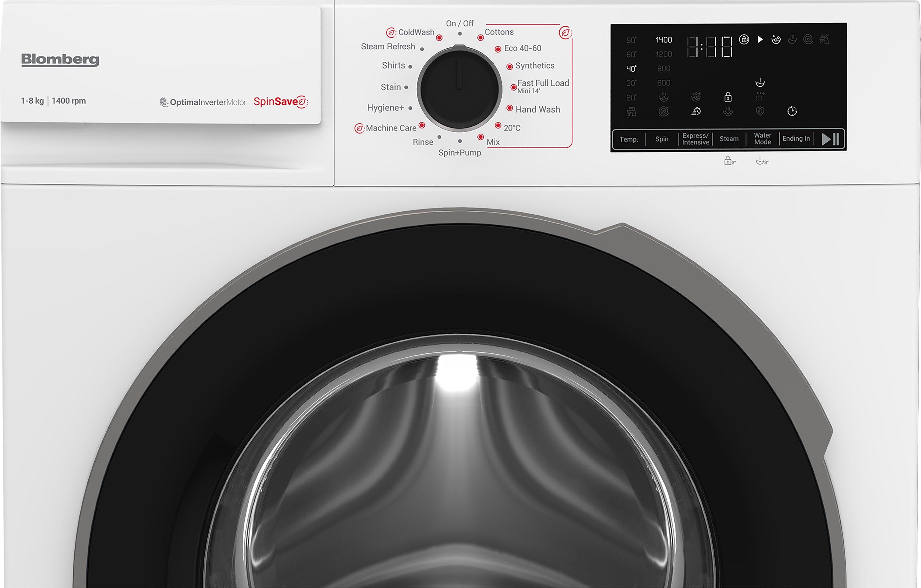 Blomberg LWA18461W 8kg 1400 Spin Washing Machine  thumbnail image