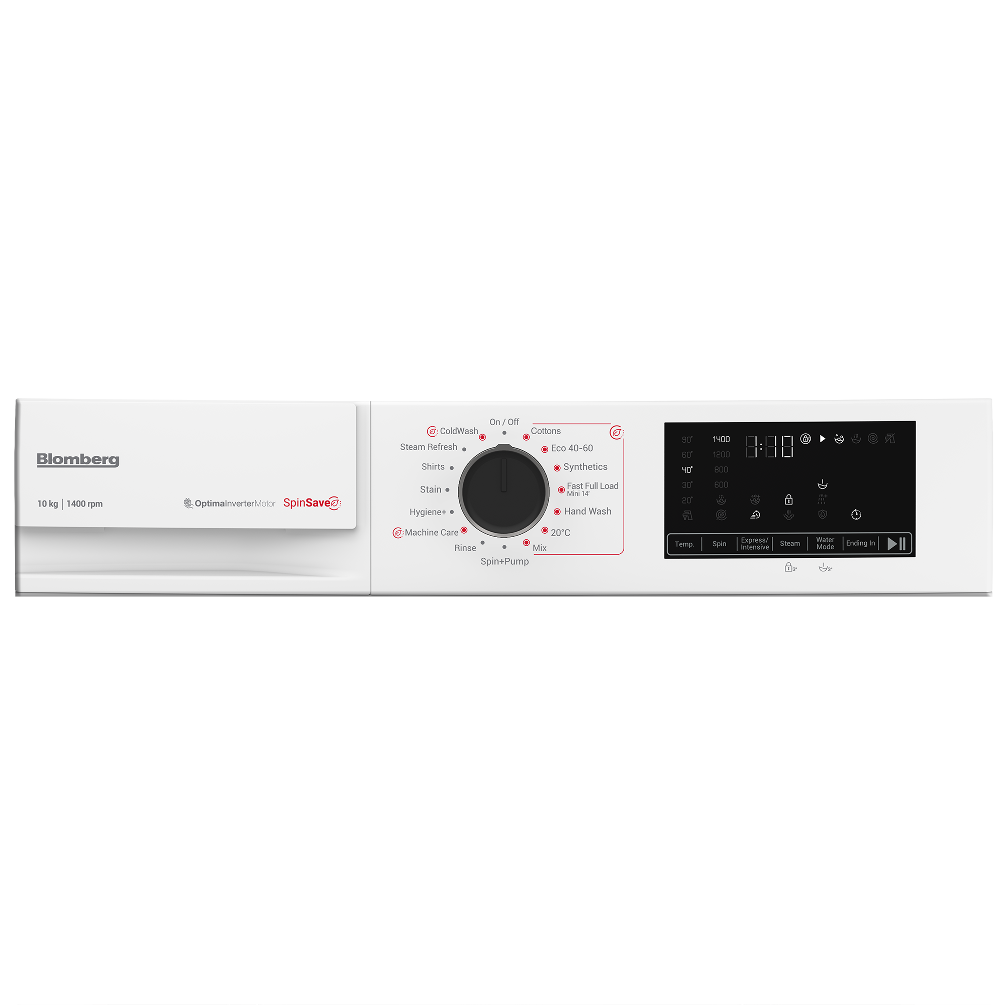 Blomberg LWA210461W 10kg 1400 Spin Washing Machine  thumbnail image