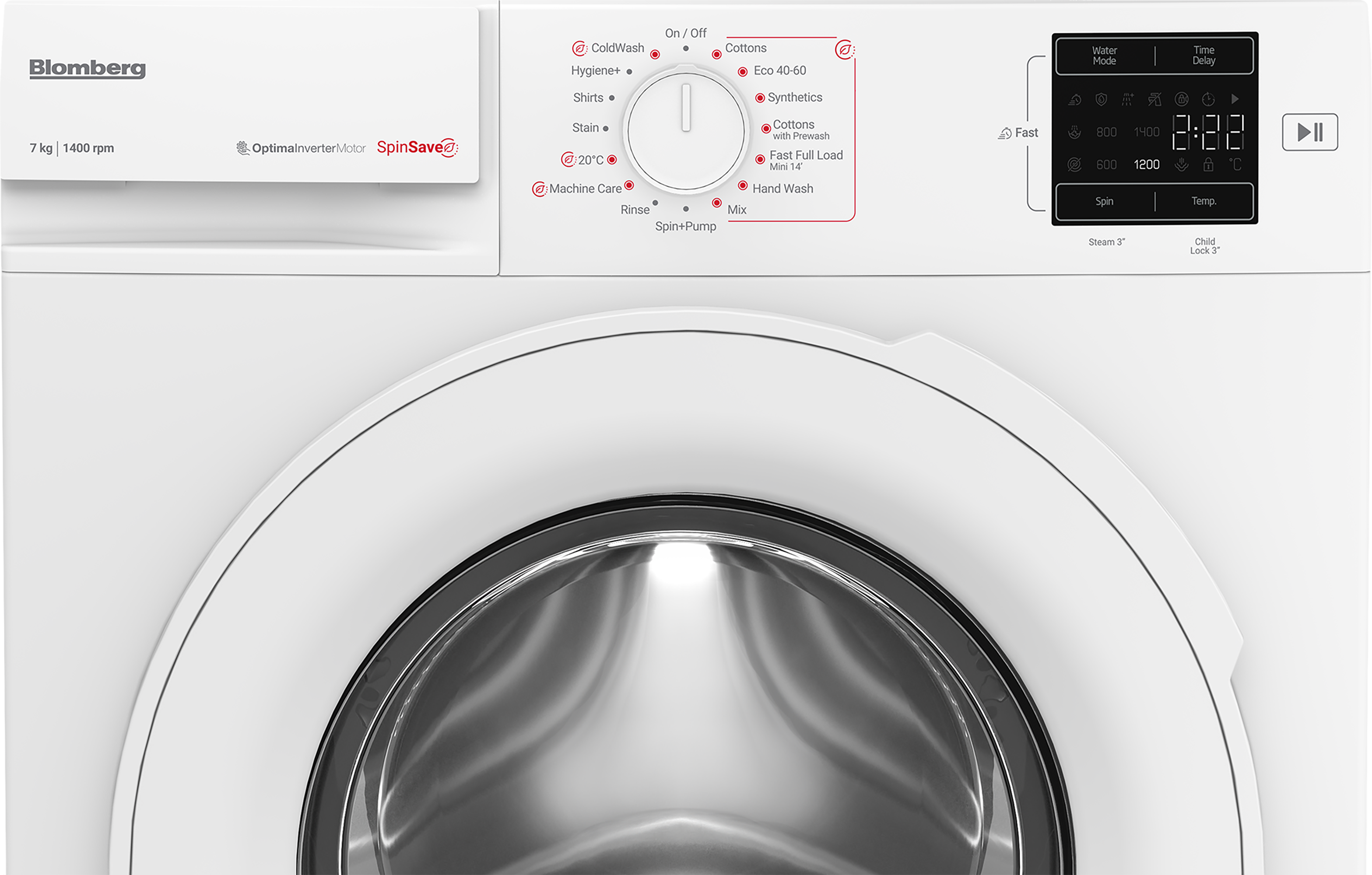 Blomberg LWA27461W 7kg 1400 Spin Washing Machine thumbnail image