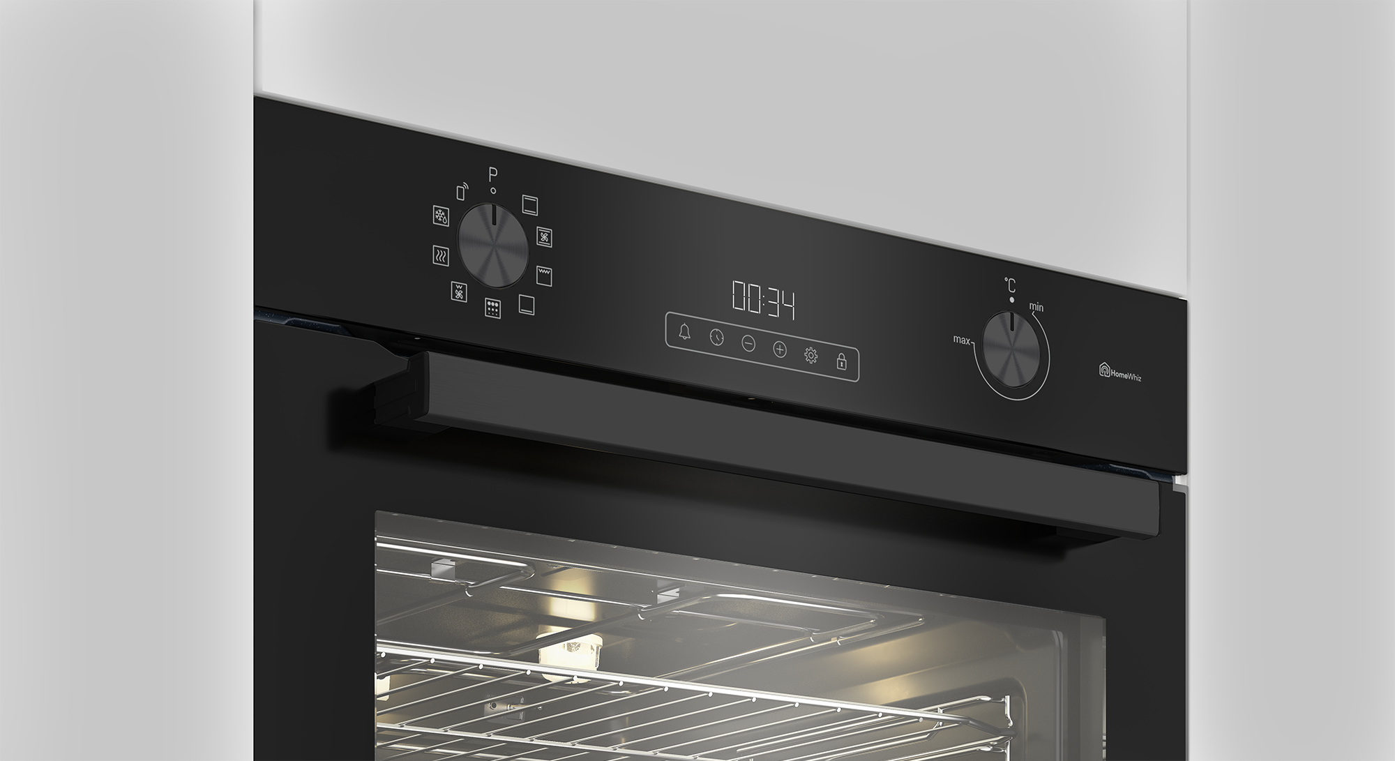Blomberg ROEN8232WBP 72L Single Electric Oven - Black thumbnail image