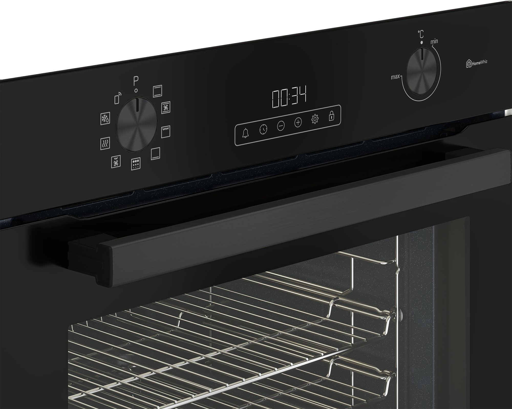 Blomberg ROEN8232WBP 72L Single Electric Oven - Black thumbnail image