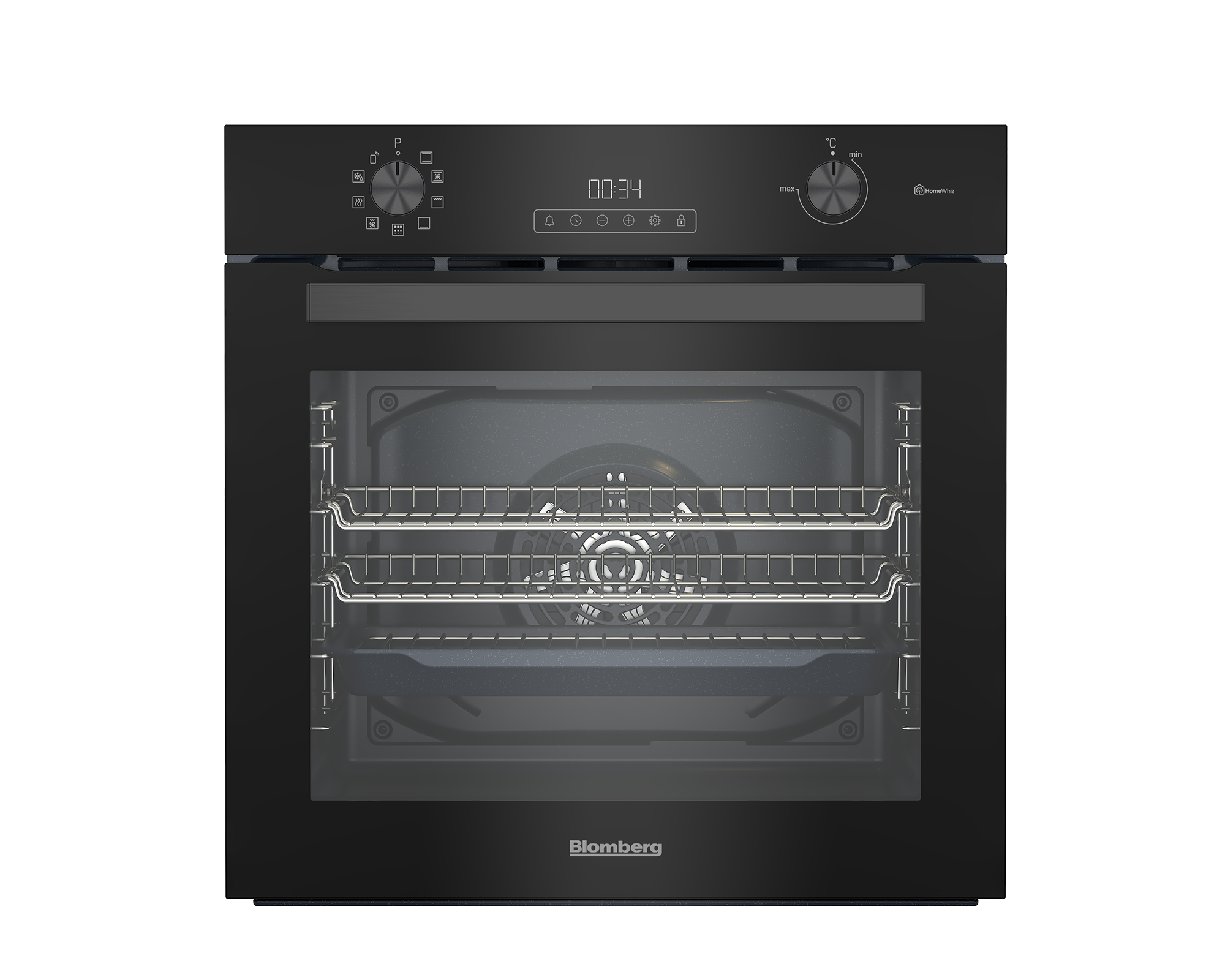Blomberg ROEN8232WBP 72L Single Electric Oven - Black thumbnail image