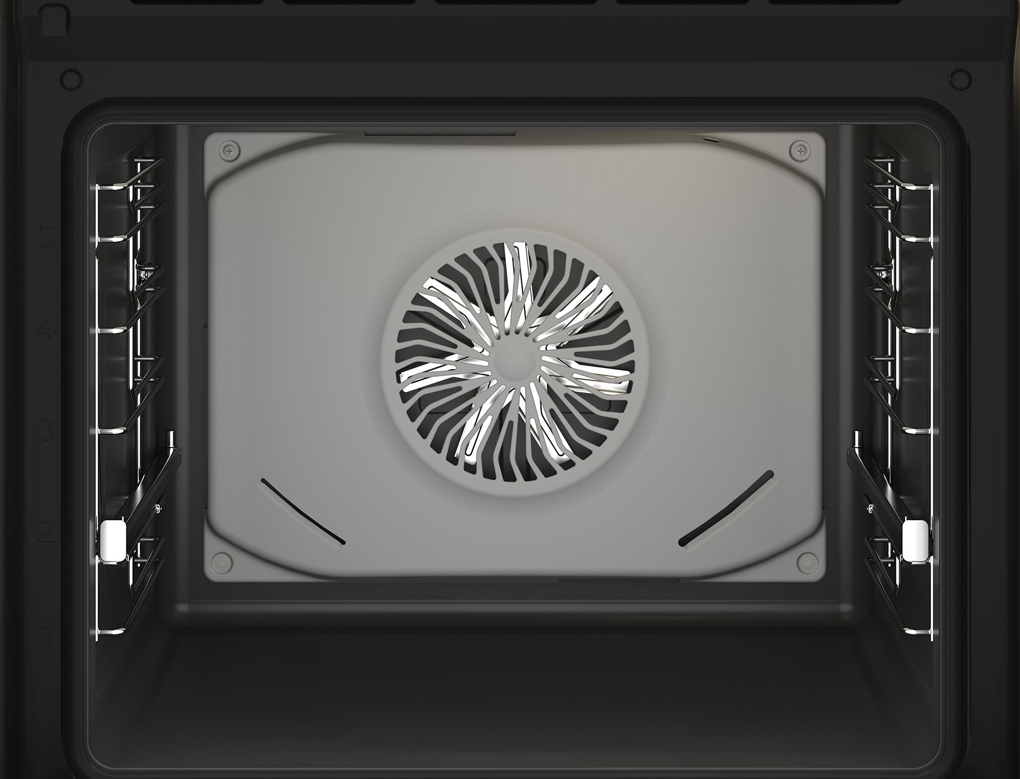 Blomberg ROEN9222DX 59.4cm Built In Single AeroChef Multi-Function Oven - Dark Steel thumbnail image