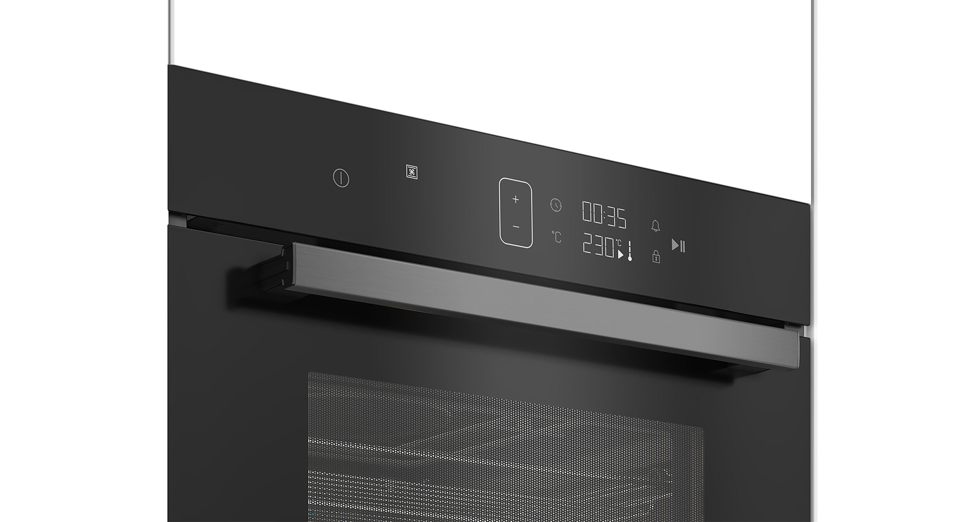 Blomberg ROKW8370B 59.4cm Built In Compact Microwave Oven - Black thumbnail image