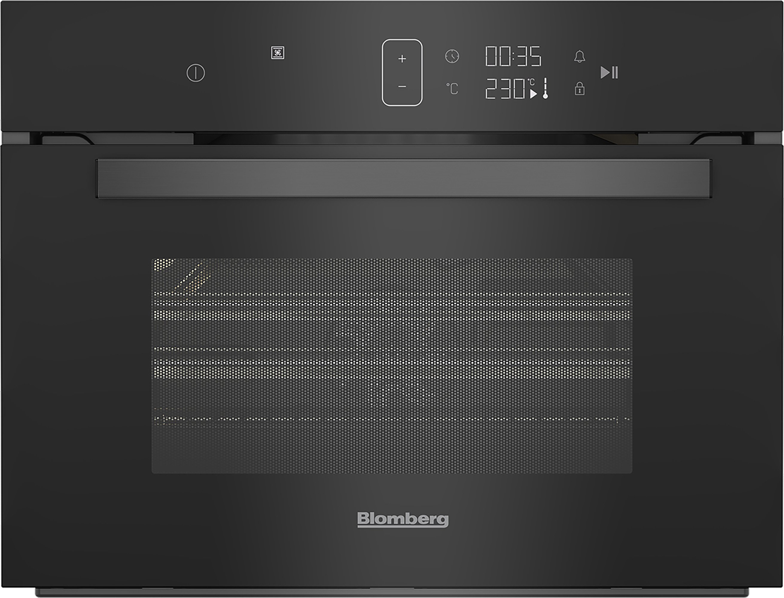 Blomberg ROKW8370B 59.4cm Built In Compact Microwave Oven - Black thumbnail image