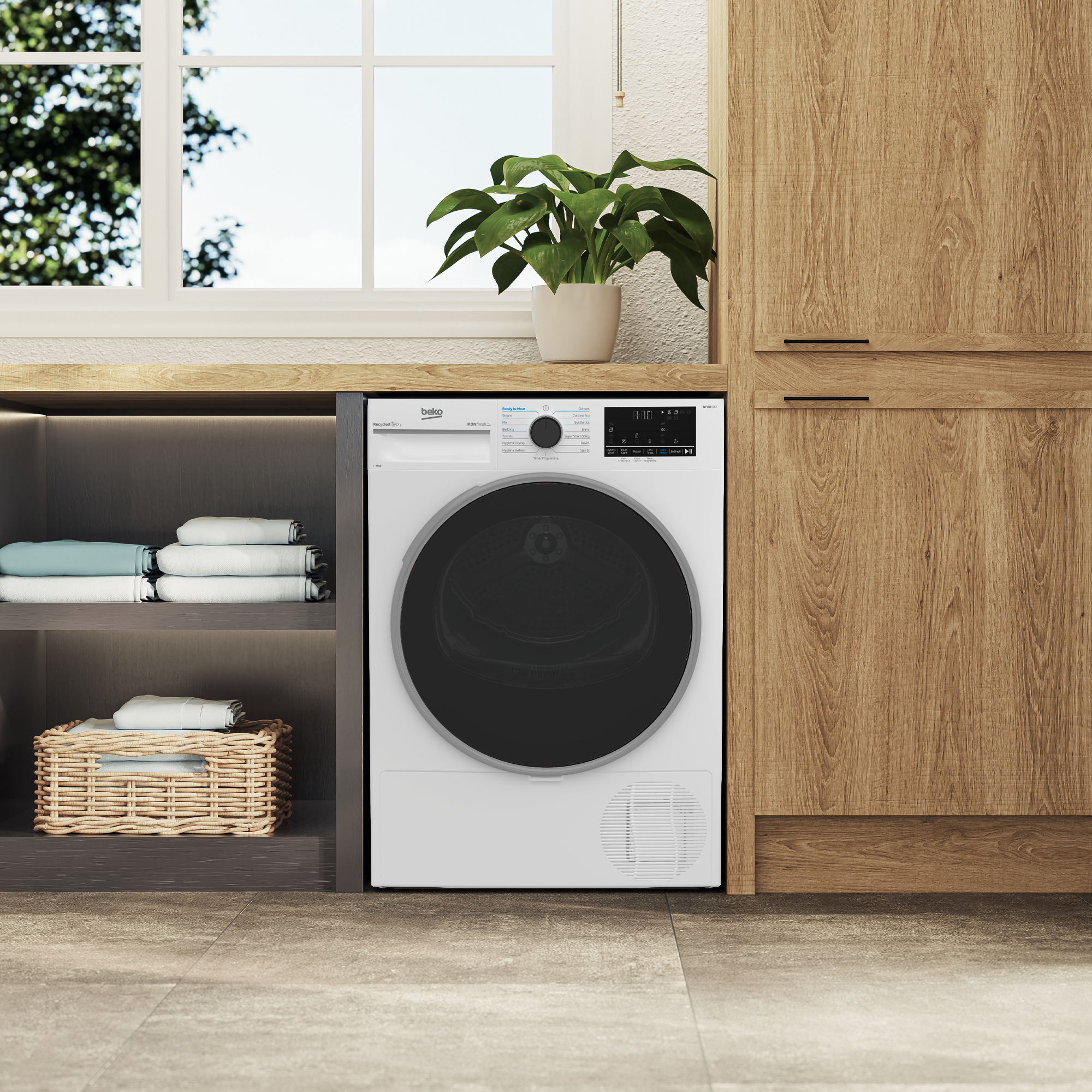 Beko B5T4923NIW 9kg Heat Pump Tumble Dryer thumbnail image