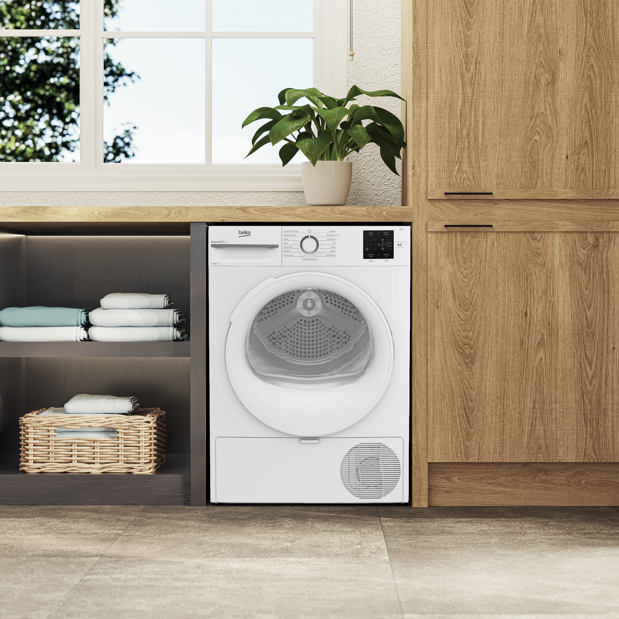 Beko BM3T3822NW 8kg Heat Pump Tumble Dryer thumbnail image