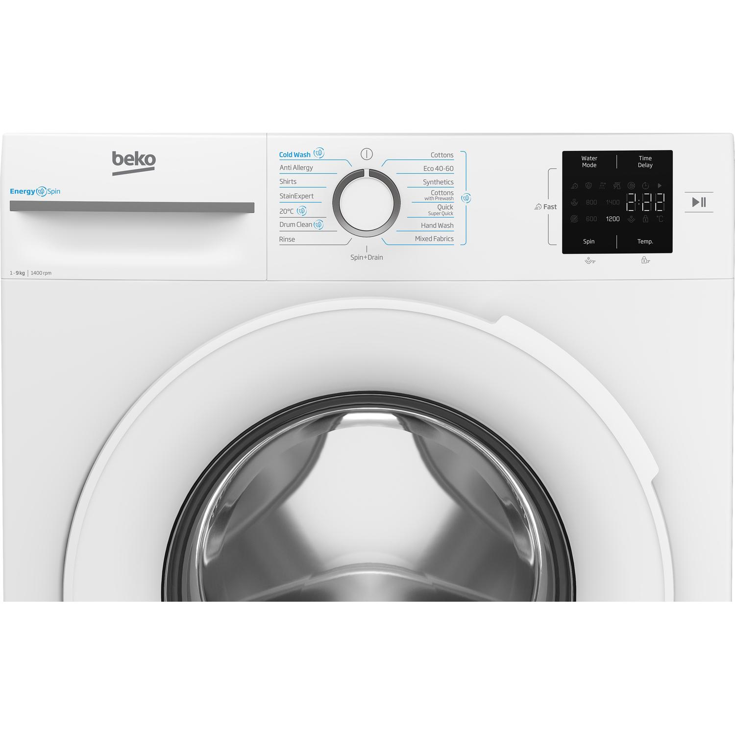 Beko BM3WT3941W 9kg 1400 Spin Washing Machine  thumbnail image