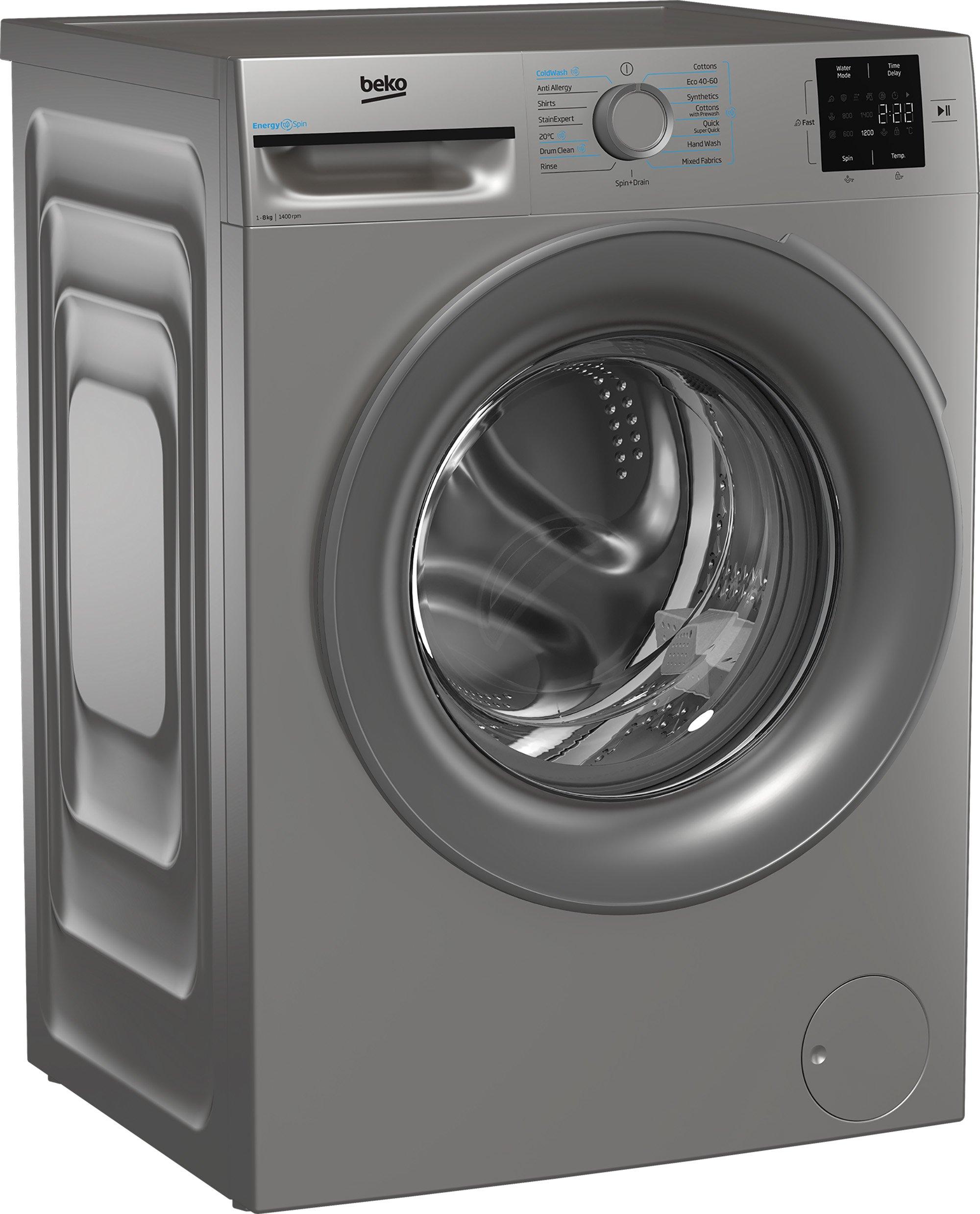 Beko BMN3WT3841S 8kg 1400 Spin Washing Machine thumbnail image
