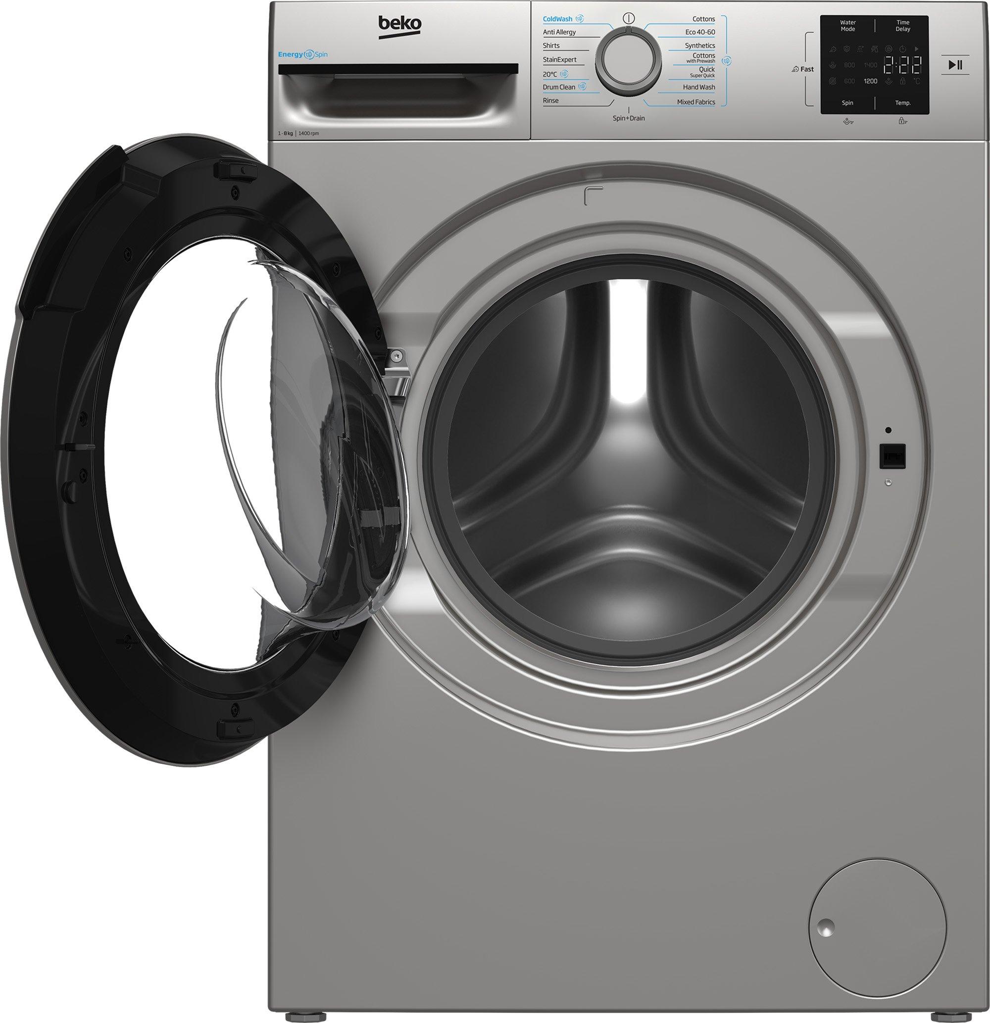 Beko BMN3WT3841S 8kg 1400 Spin Washing Machine thumbnail image