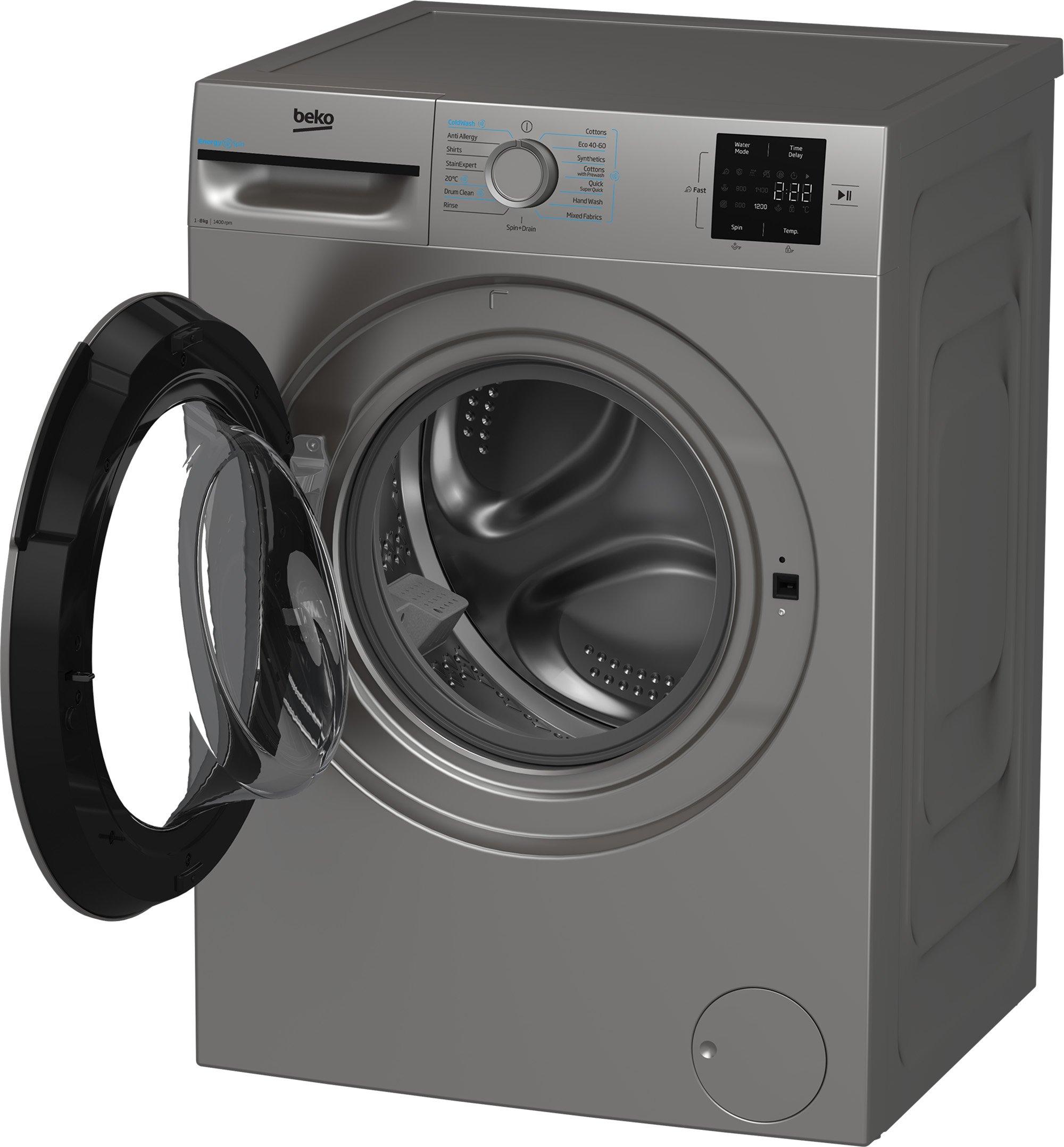 Beko BMN3WT3841S 8kg 1400 Spin Washing Machine thumbnail image