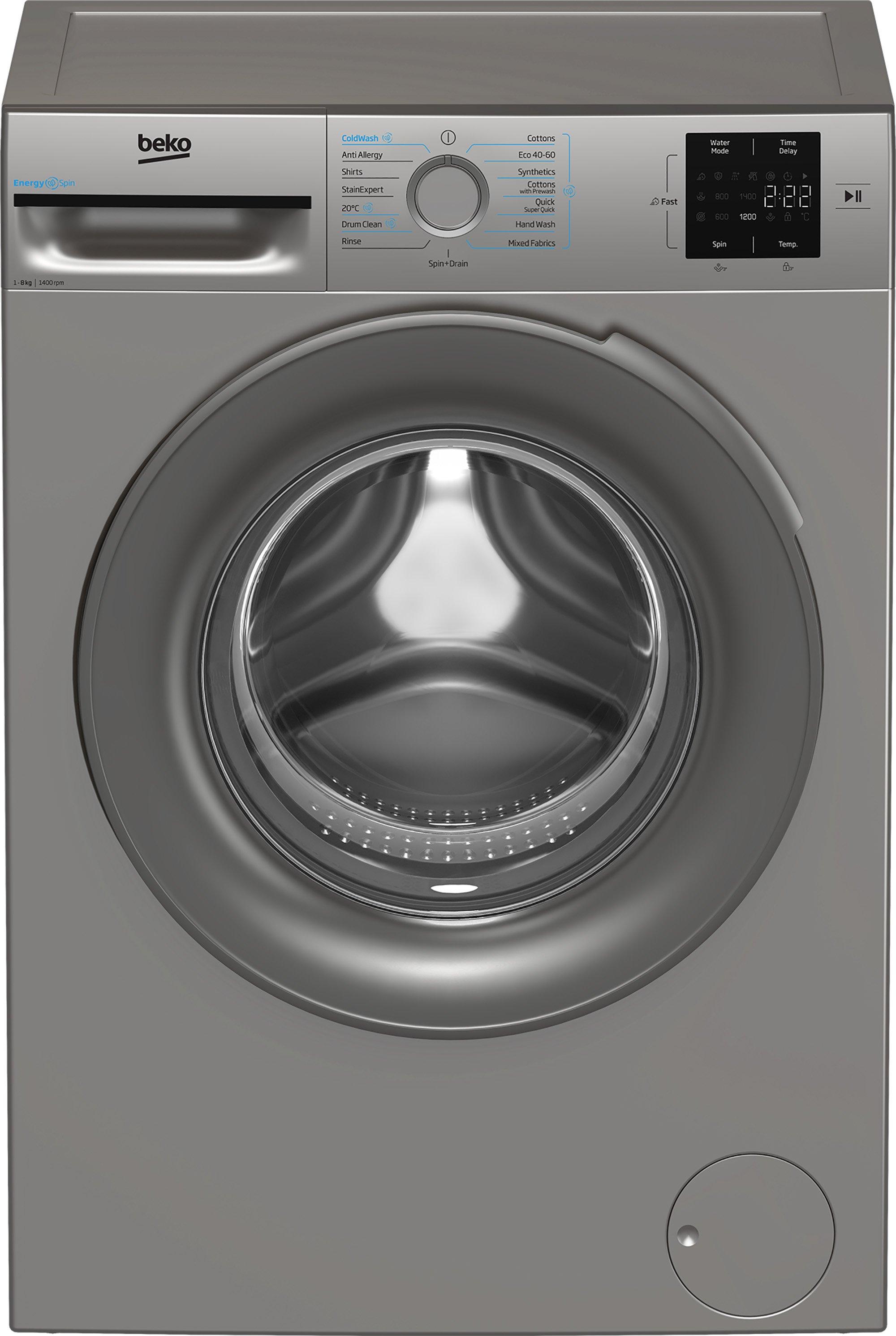 Beko BMN3WT3841S 8kg 1400 Spin Washing Machine thumbnail image