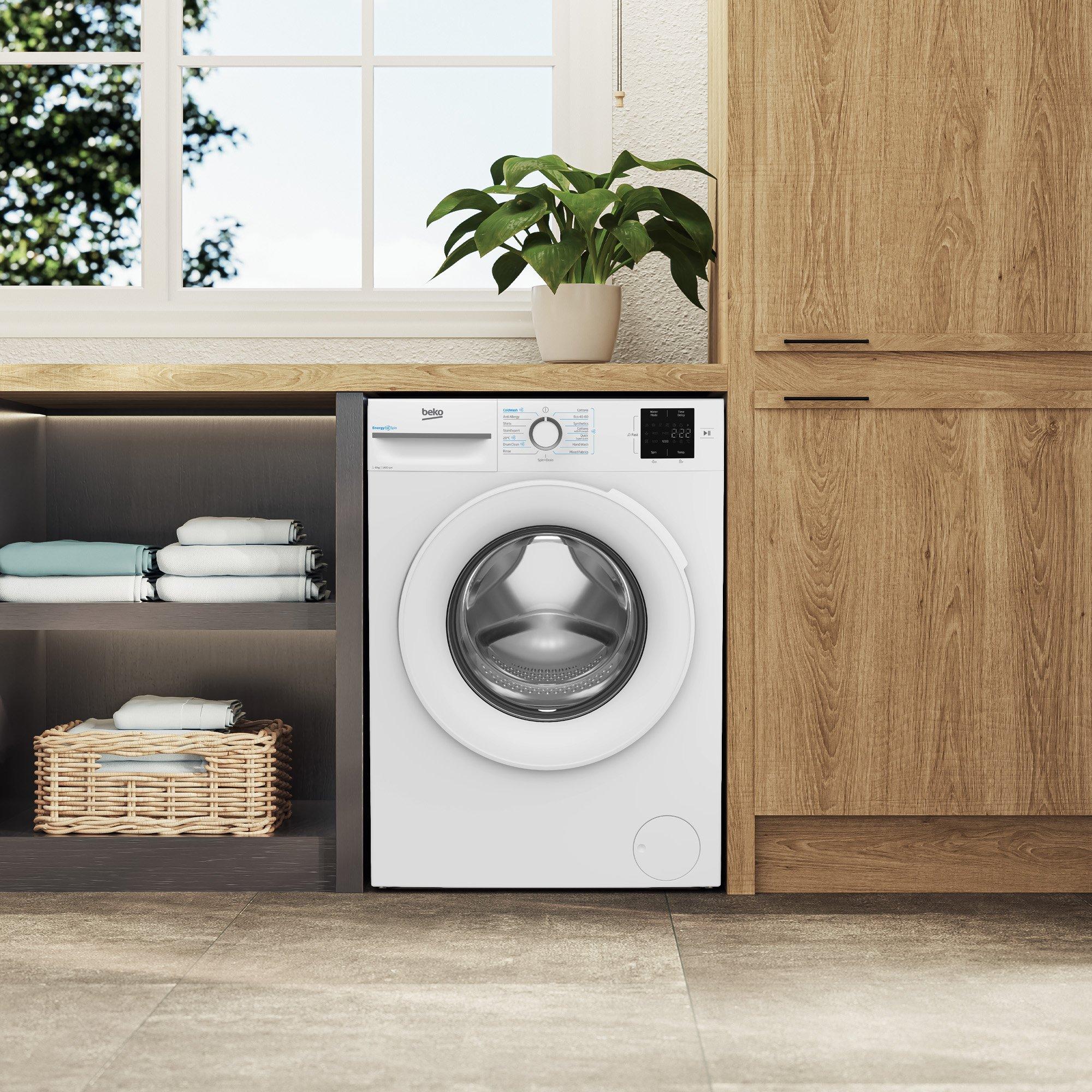 Beko BMN3WT3841W 8kg 1400 Spin Washing Machine  thumbnail image