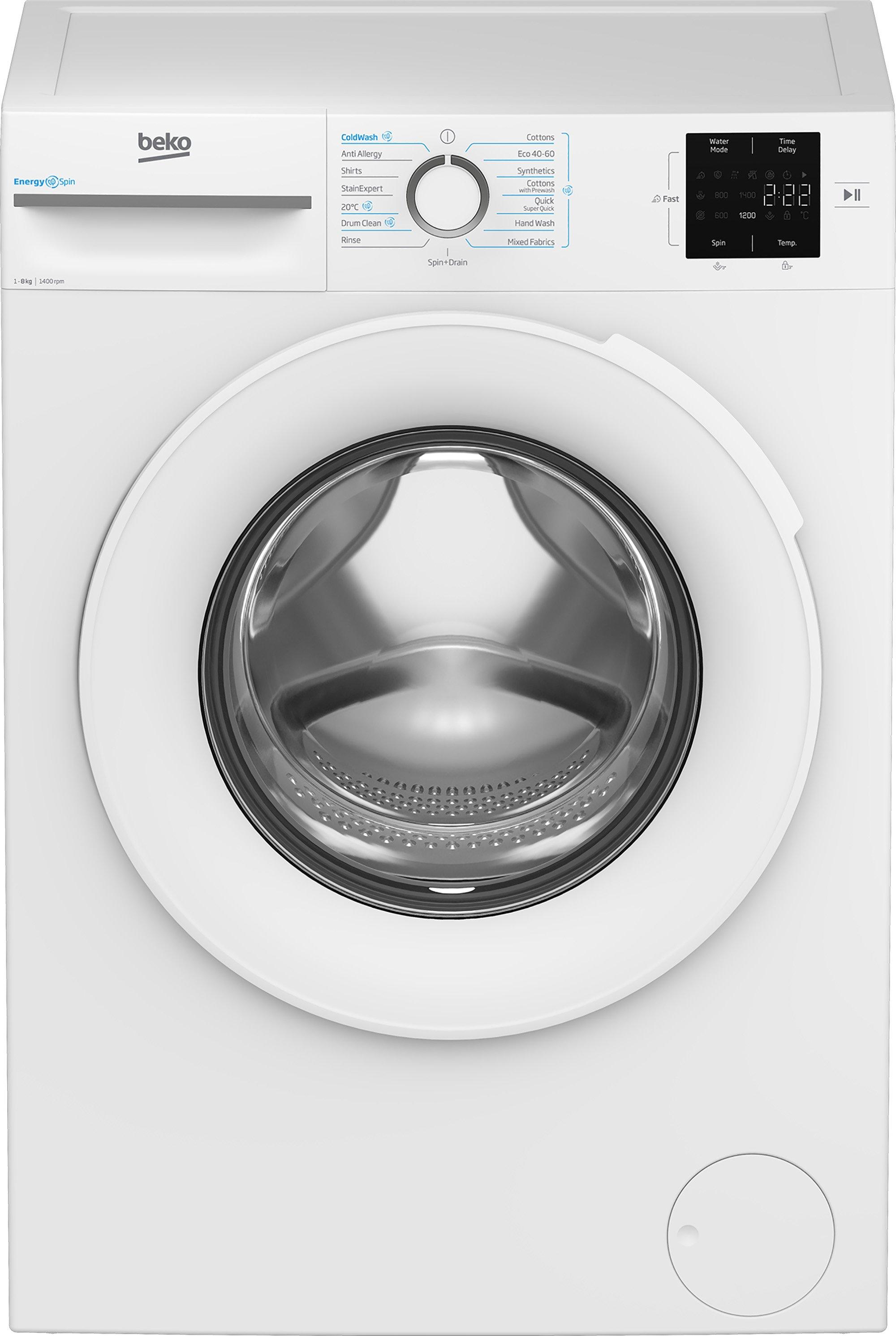 Beko BMN3WT3841W 8kg 1400 Spin Washing Machine  thumbnail image