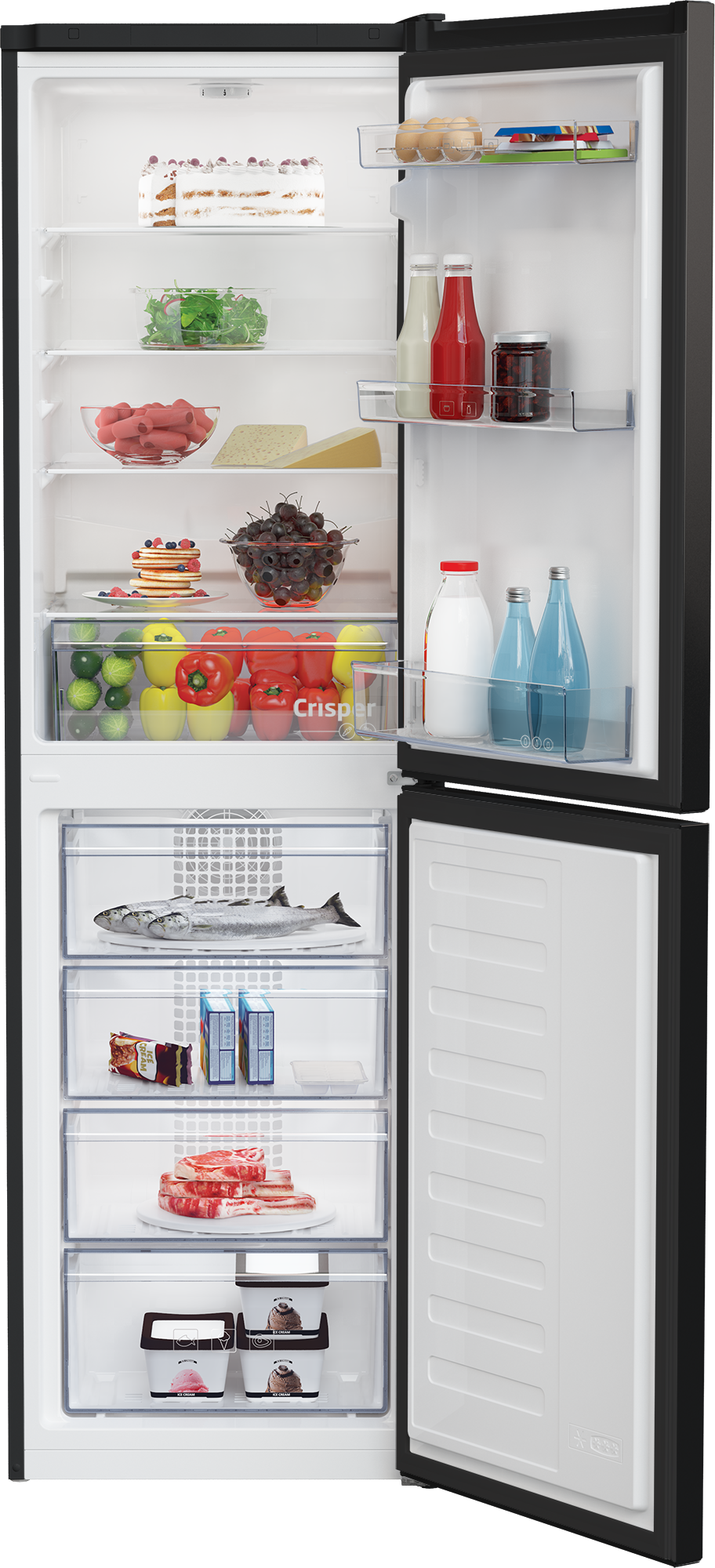 Beko CCFM4582B 54cm 50/50 Frost Free Fridge Freezer  thumbnail image