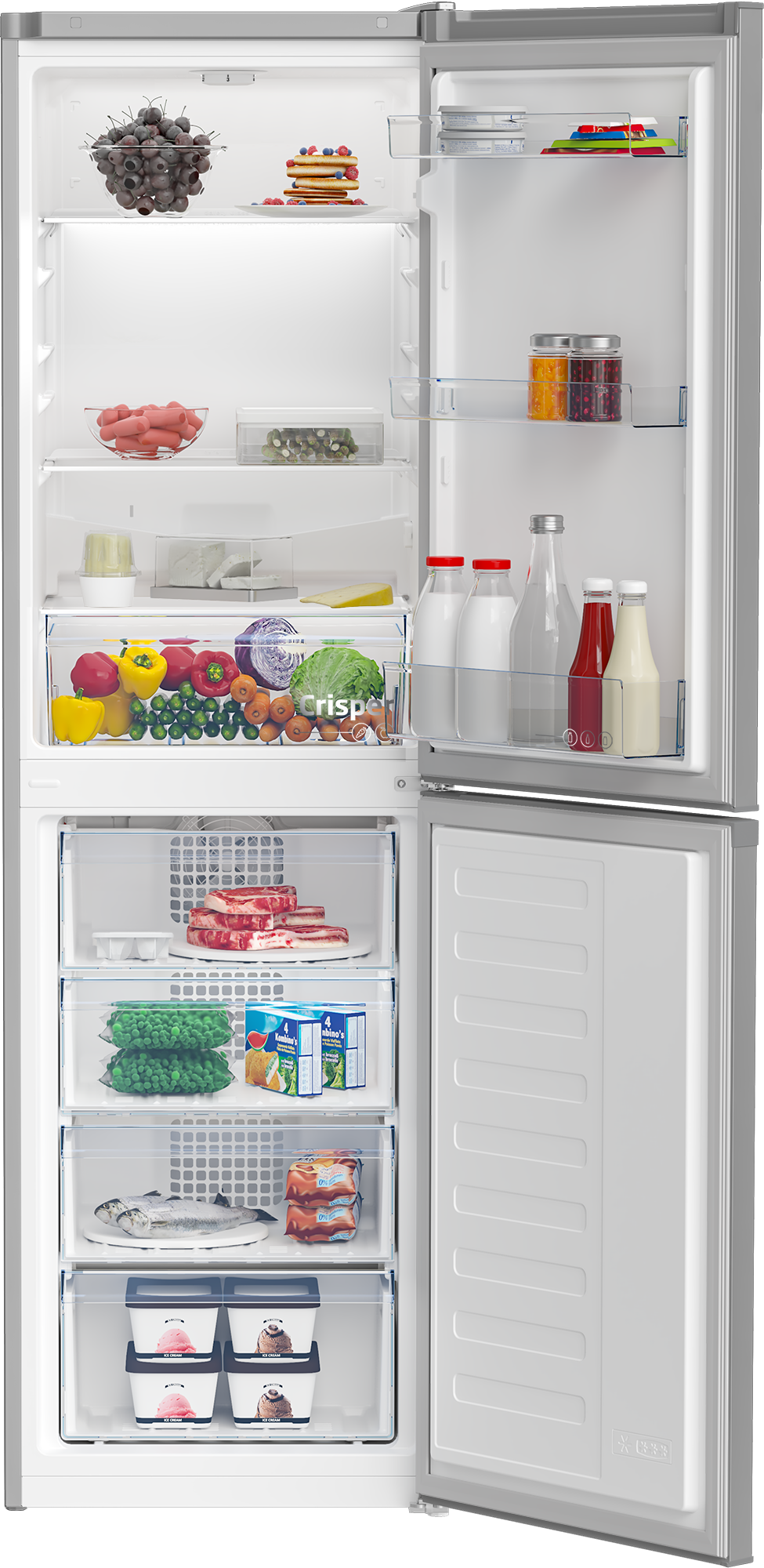 Beko CCFM4582S Frost Free Fridge Freezer thumbnail image