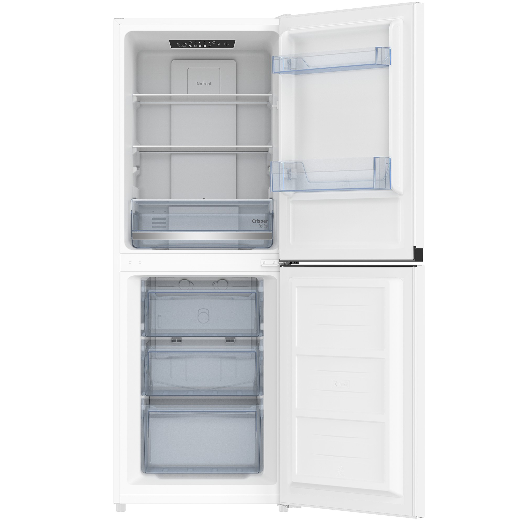 Beko CCNE4552W 50/50 Total No Frost Fridge Freezer  - White thumbnail image