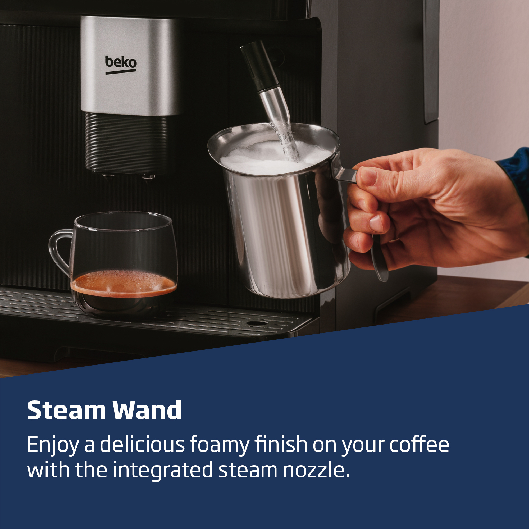 Beko CEG7302B Bean To Cup Fully Automatic Espresso Machine - Black thumbnail image