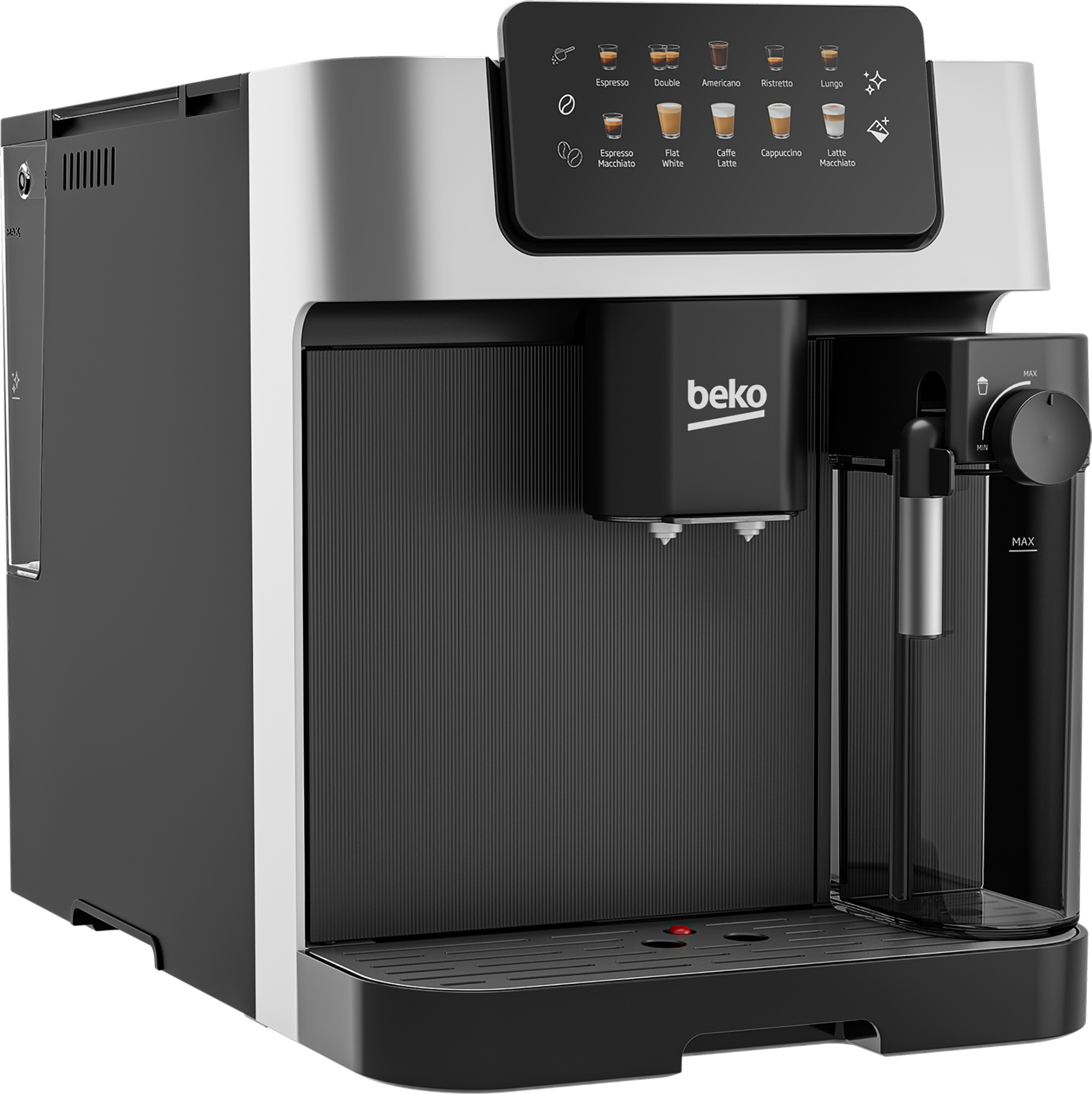 Beko CEG7304X Bean to Cup Fully Automatic Espresso Machine with Integrated Milk Jug thumbnail image